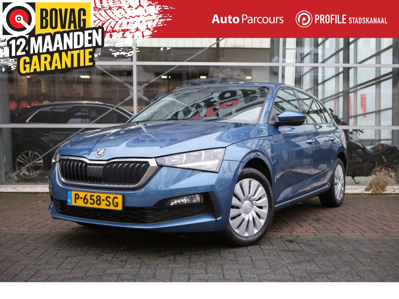 Skoda Scala 1.0 TSI Active 2021 - voorkant