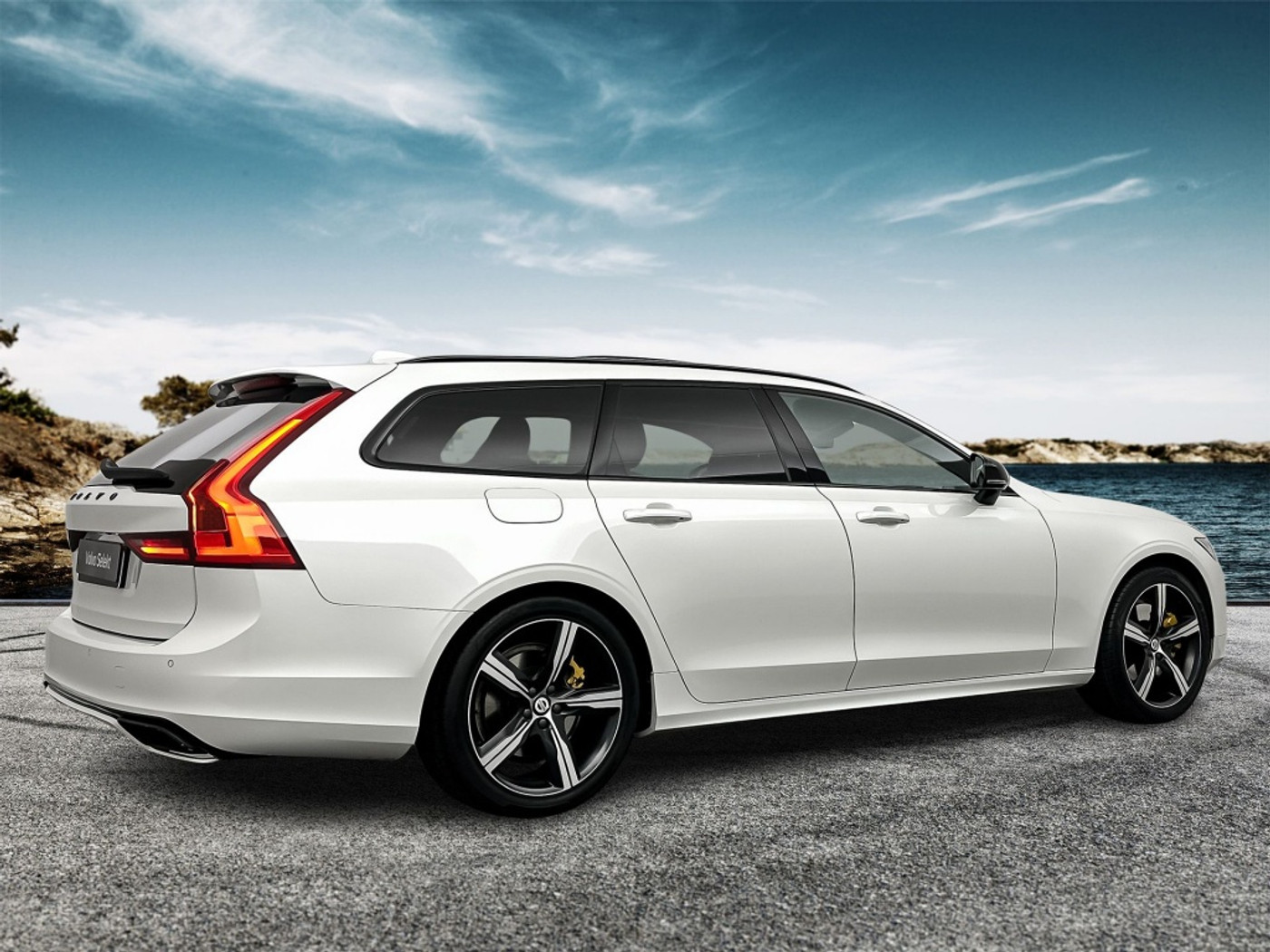 Foto van Volvo V90 T8 Twin Engine