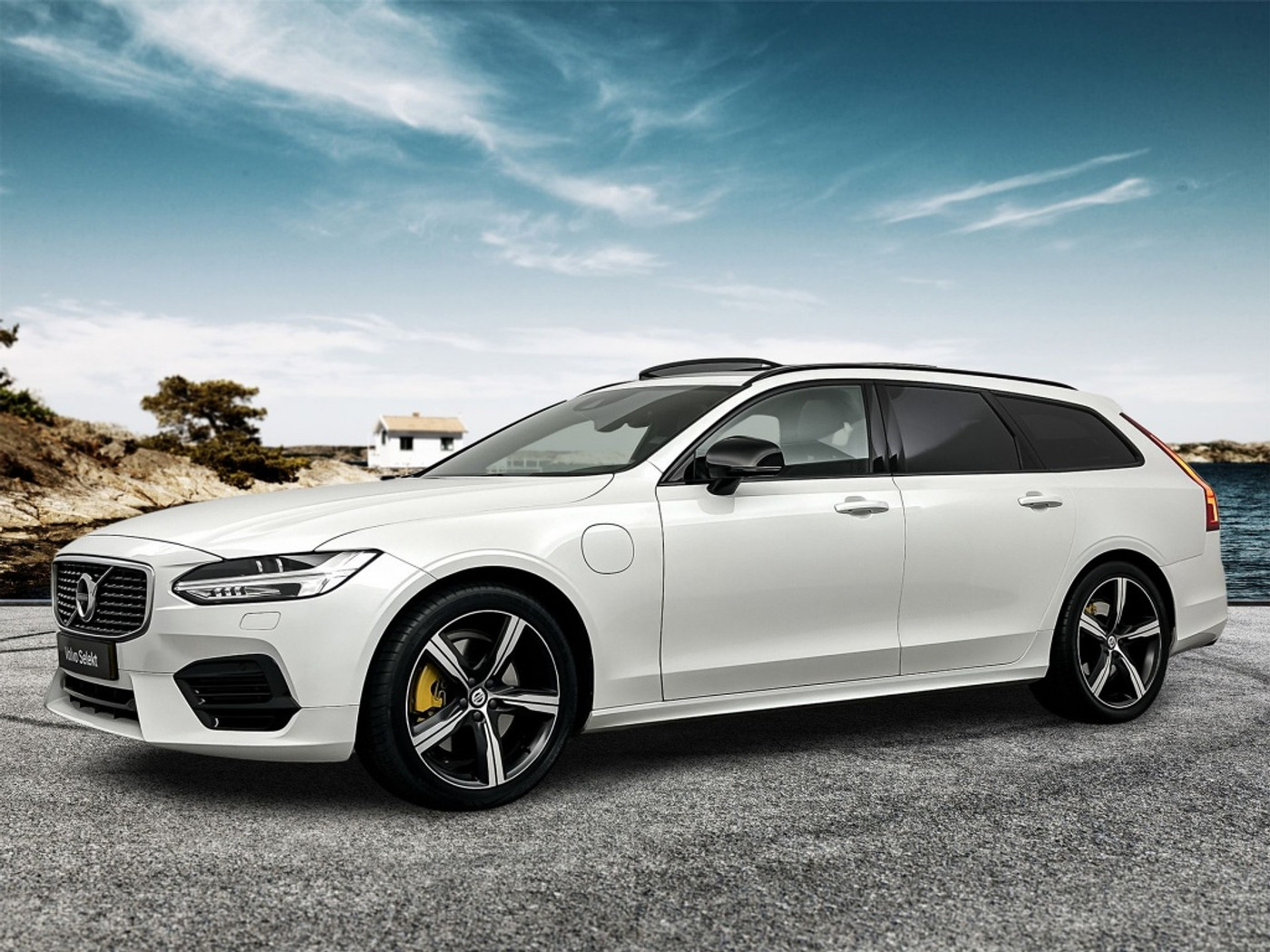 Foto van Volvo V90 T8 Twin Engine