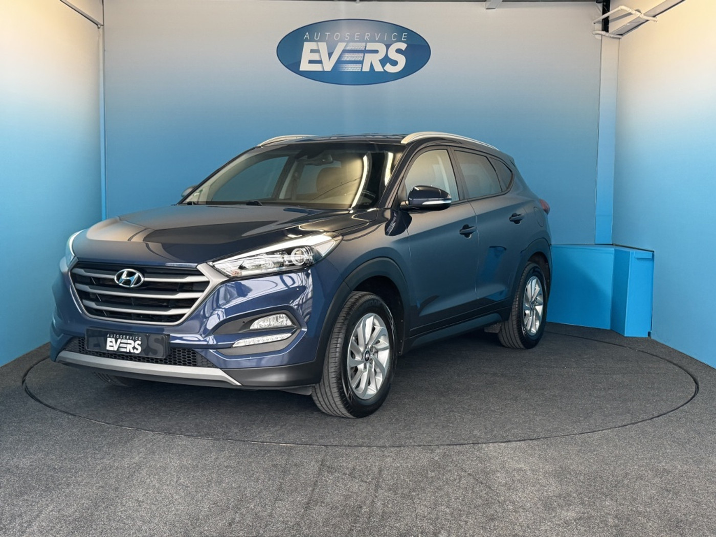Hyundai Tucson 1.6 GDi Anniversary Edition, Trekhaak 2017 - voorkant