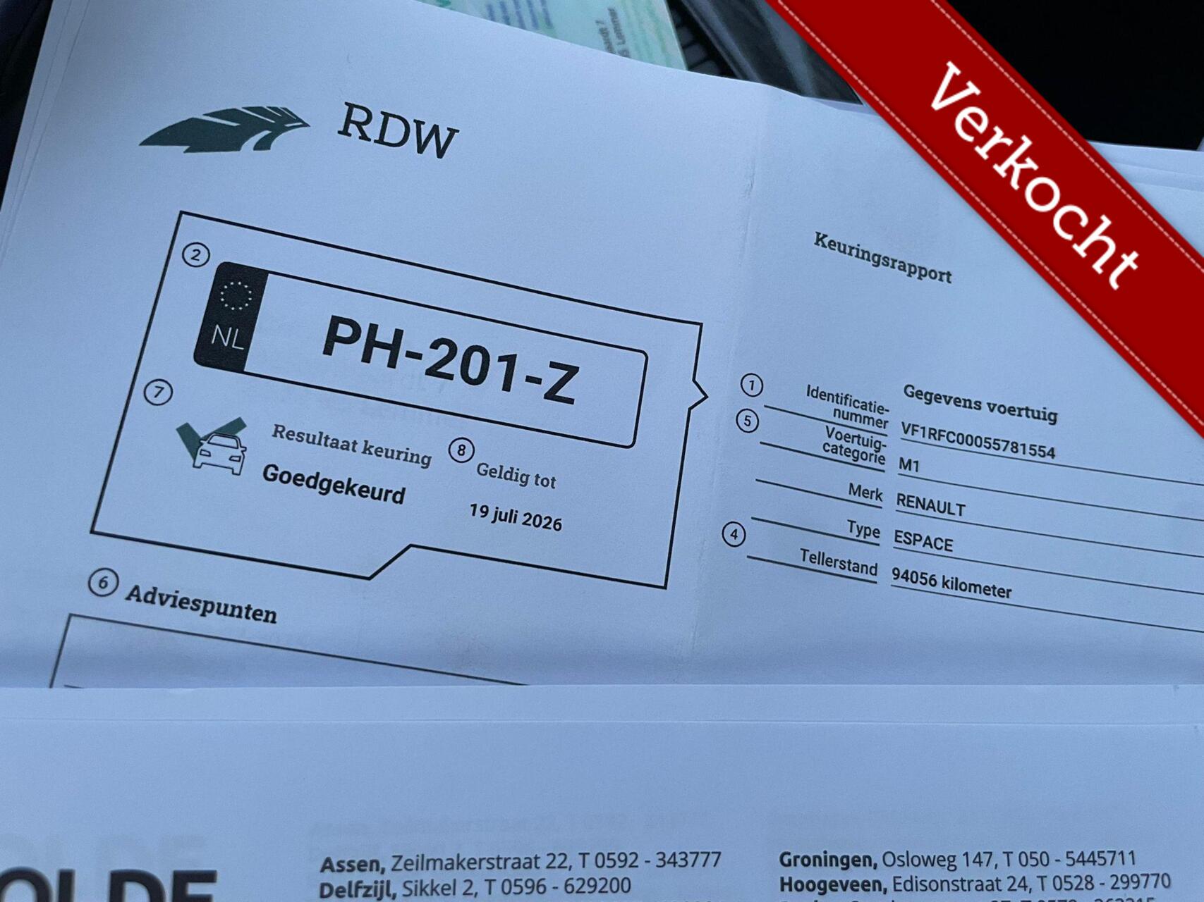 Foto van Renault Espace