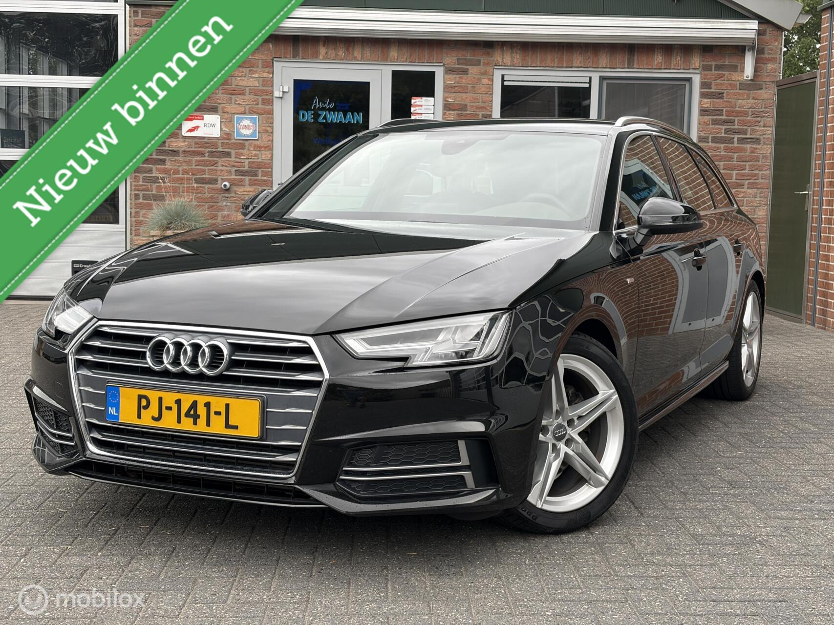 Audi A4 Avant 2.0 TFSI ultra Sport S line Edition|Afneembare Trekhaak|Leer|Carplay|Stoelverwarming. 2017 - voorkant