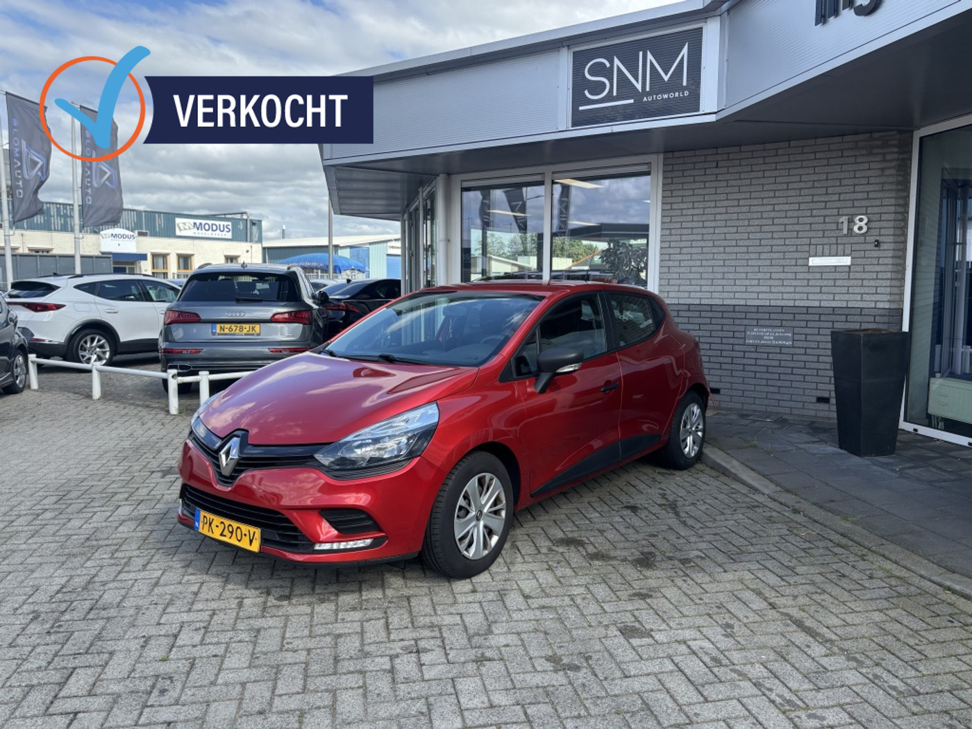 Renault Clio 0.9 TCe Life 2017 - voorkant