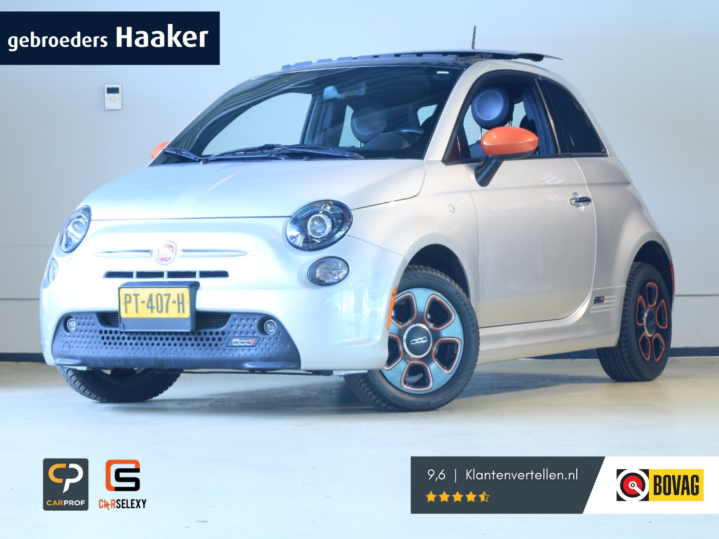Fiat 500e E 24kwh 2014 - voorkant