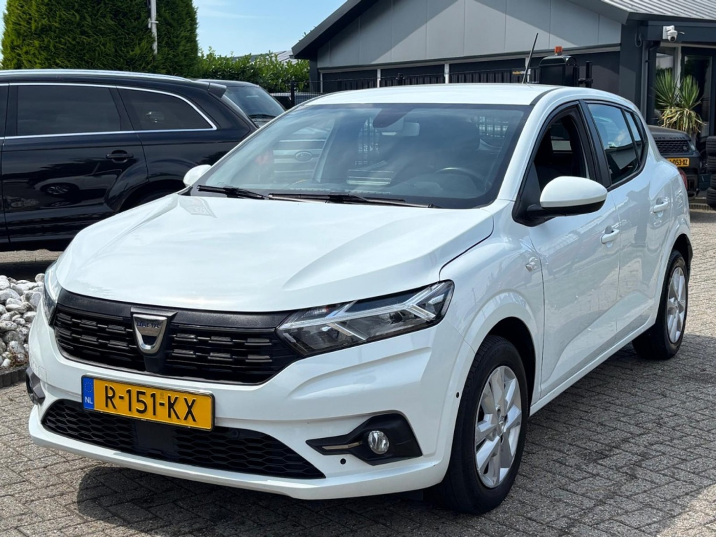 Dacia Sandero 1.0 TCE Bifuel LPG 2022 5-Deurs Airco BTW Wit 2022 - voorkant