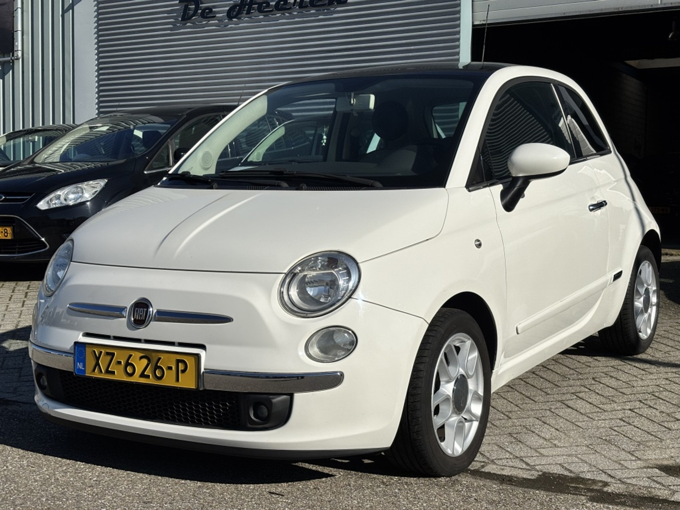 Fiat Fiat 500 1.2 Lounge schuifkantel dak 2009 - voorkant