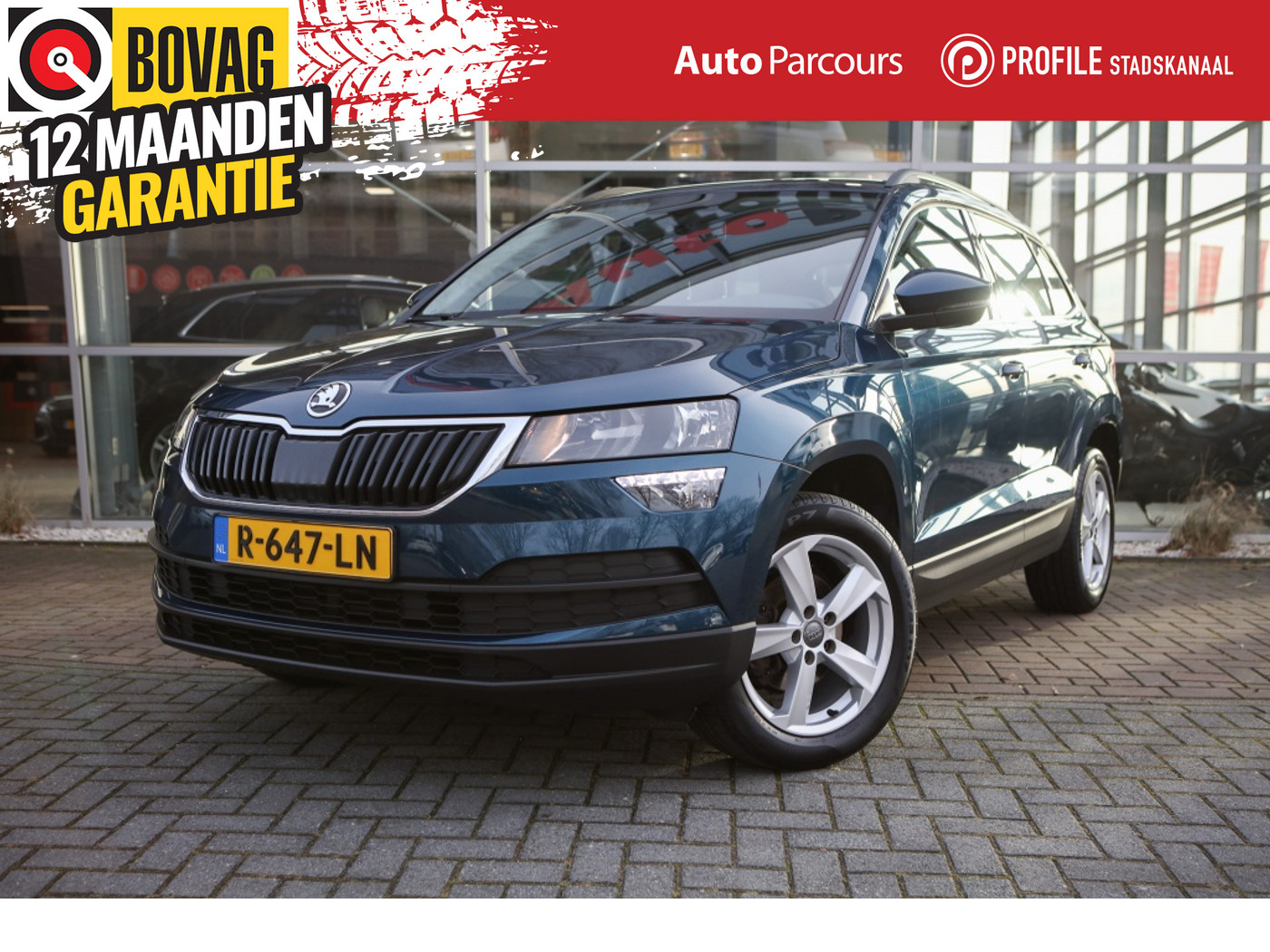 Skoda Karoq 1.0 TSI Bus. Ed. 2021 - voorkant