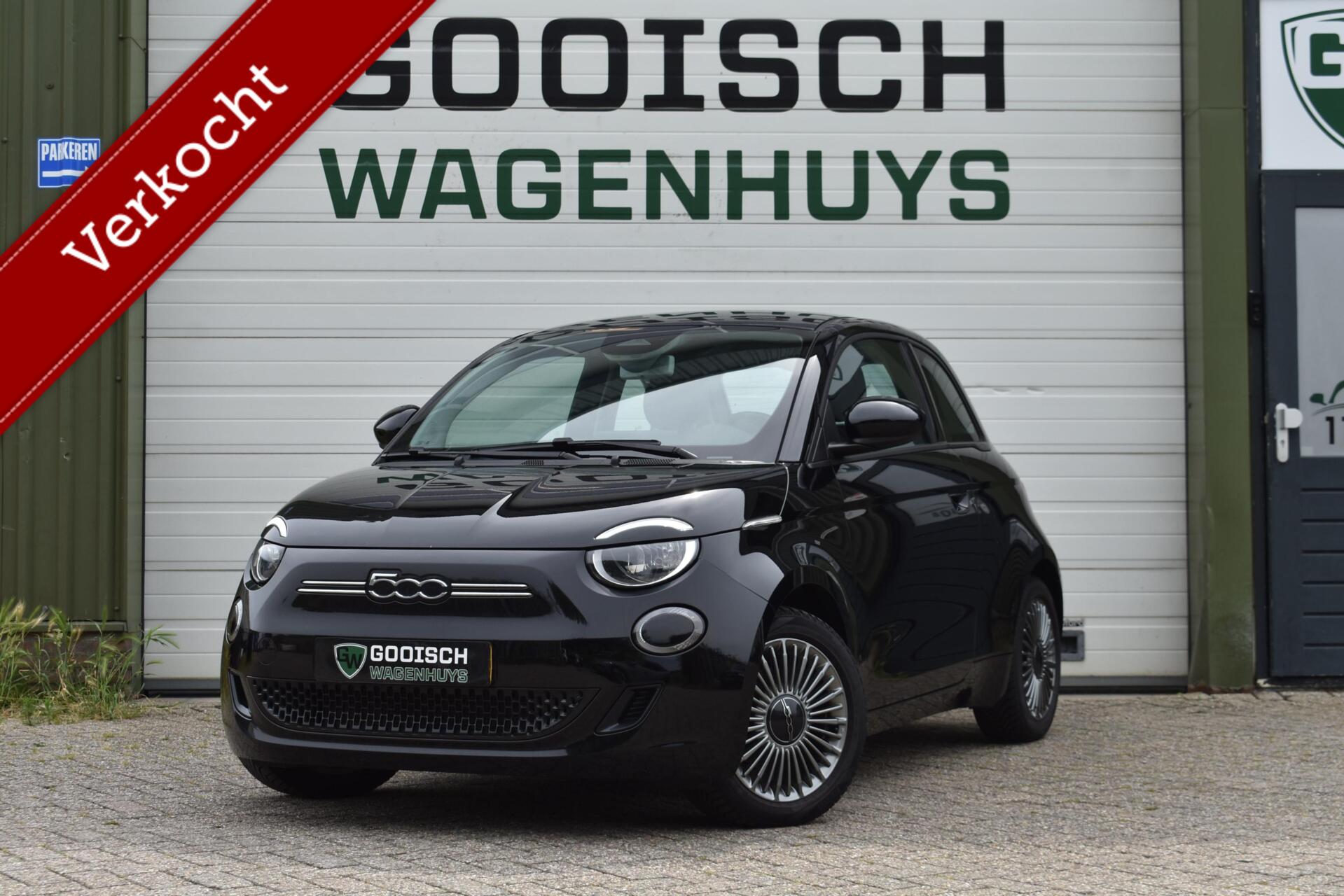 Fiat 500 Icon 42 kWh | Navigatie | Carplay | 92% SOH | Origineel NL | 2022 - voorkant