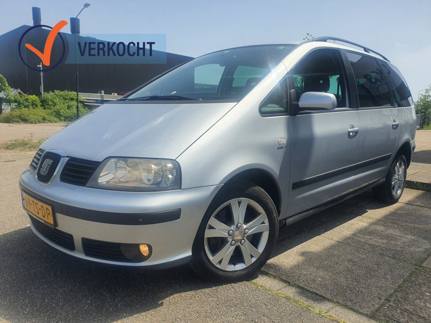 Seat Alhambra 1.8-20VT Stylance AUTOMAAT|ECC|7-SEATS|NAP|APK|2007 2007 - voorkant