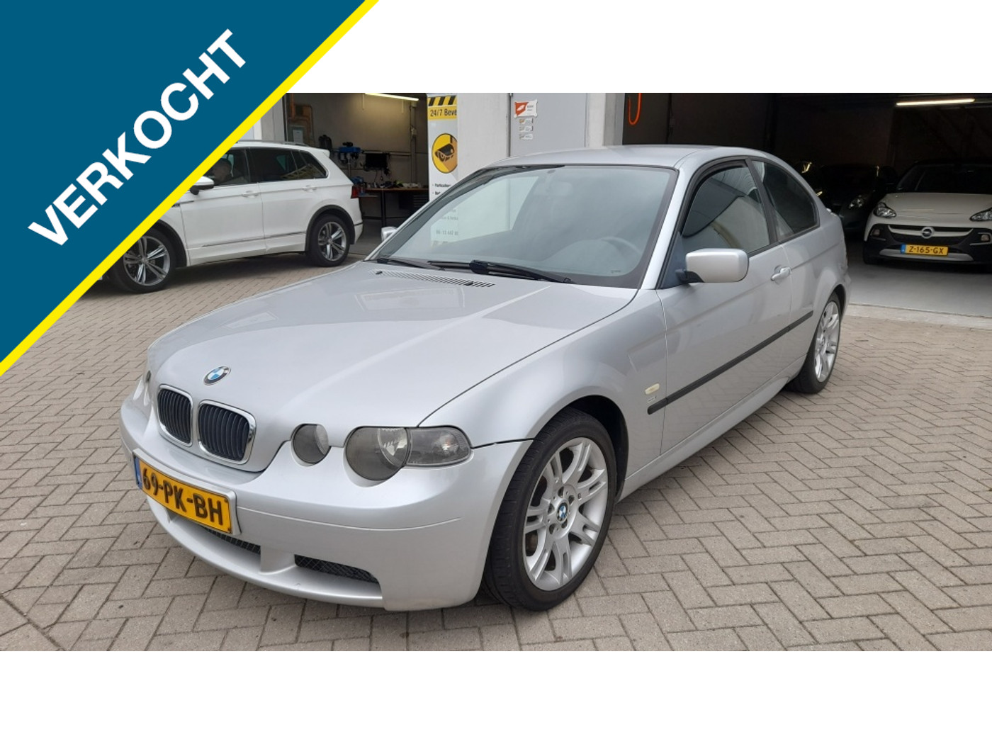 BMW 3er Reihe 316ti VERKOCHT 2Eig M-Pakket NAP Cruise 2004 - voorkant