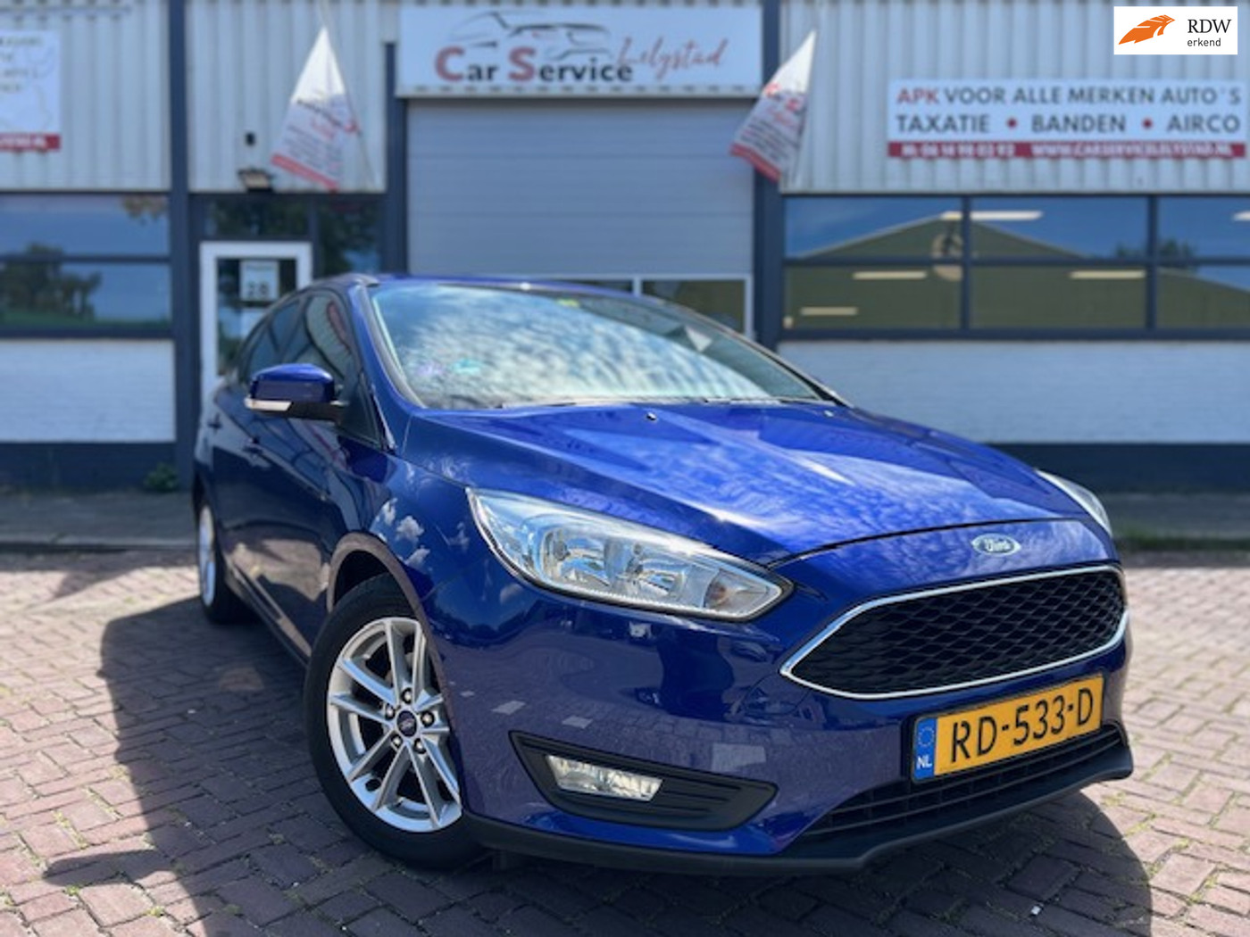Ford Focus 1.0 Lease Edition Gereviseerde motor/Cruise/Clima/2e eigenaar 2017 - voorkant
