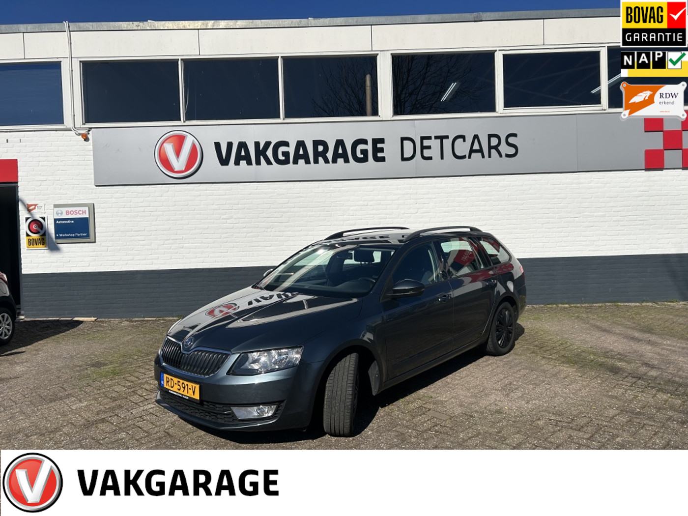 Skoda Octavia 1.4 TSI Grt Amb Bns 2014 - voorkant