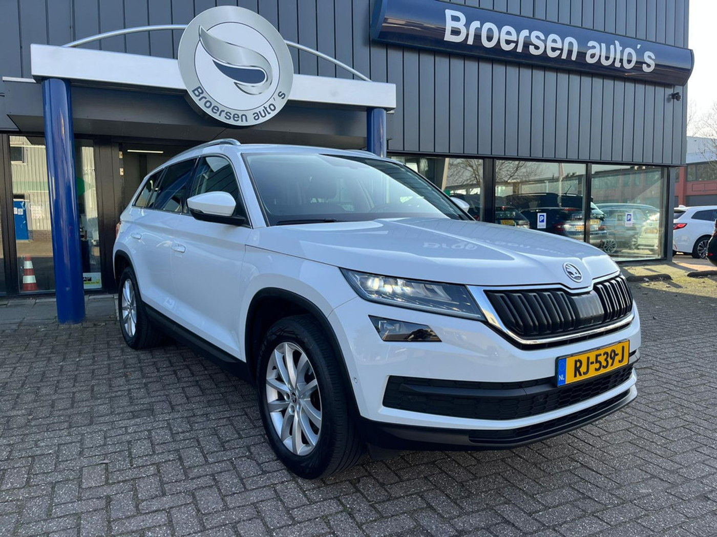Skoda Kodiaq 1.4 TSI Style Business | Automaat | Navigatie | Trekhaak | 2018 - voorkant