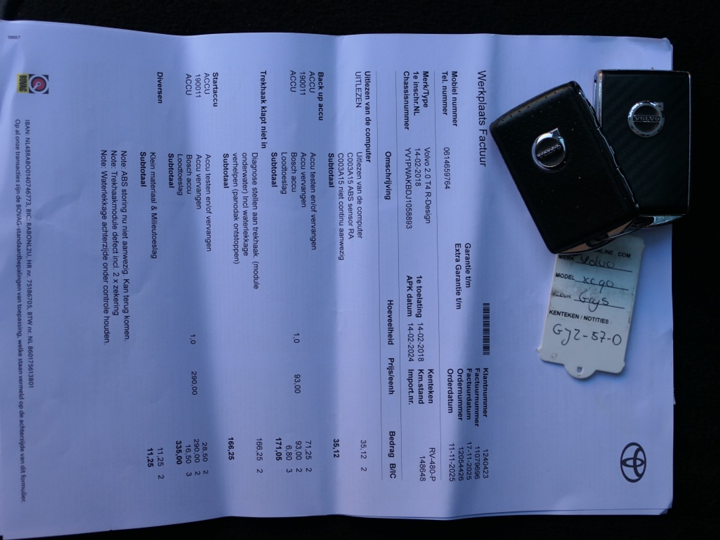 Foto van Volvo V90