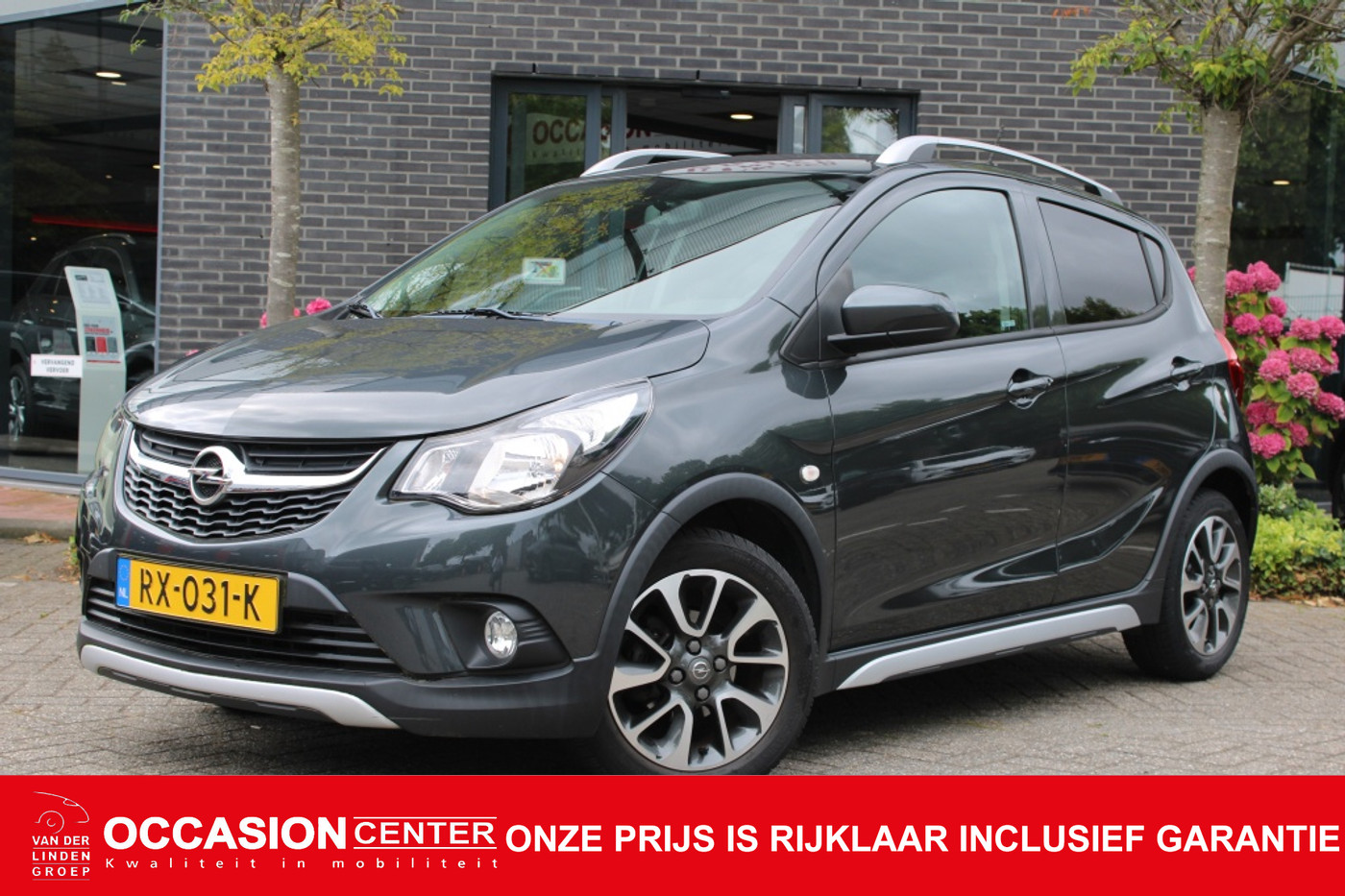 Opel Karl Rocks / Viva Rocks 1.0 Rocks Navigatie/Cruise/Carplay/Pdc/15"All weather "RIJKLAAR" 2018 - voorkant