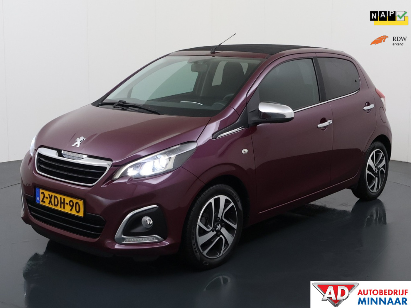 Peugeot 108 1.0 e-VTi Première Top 2014 - voorkant