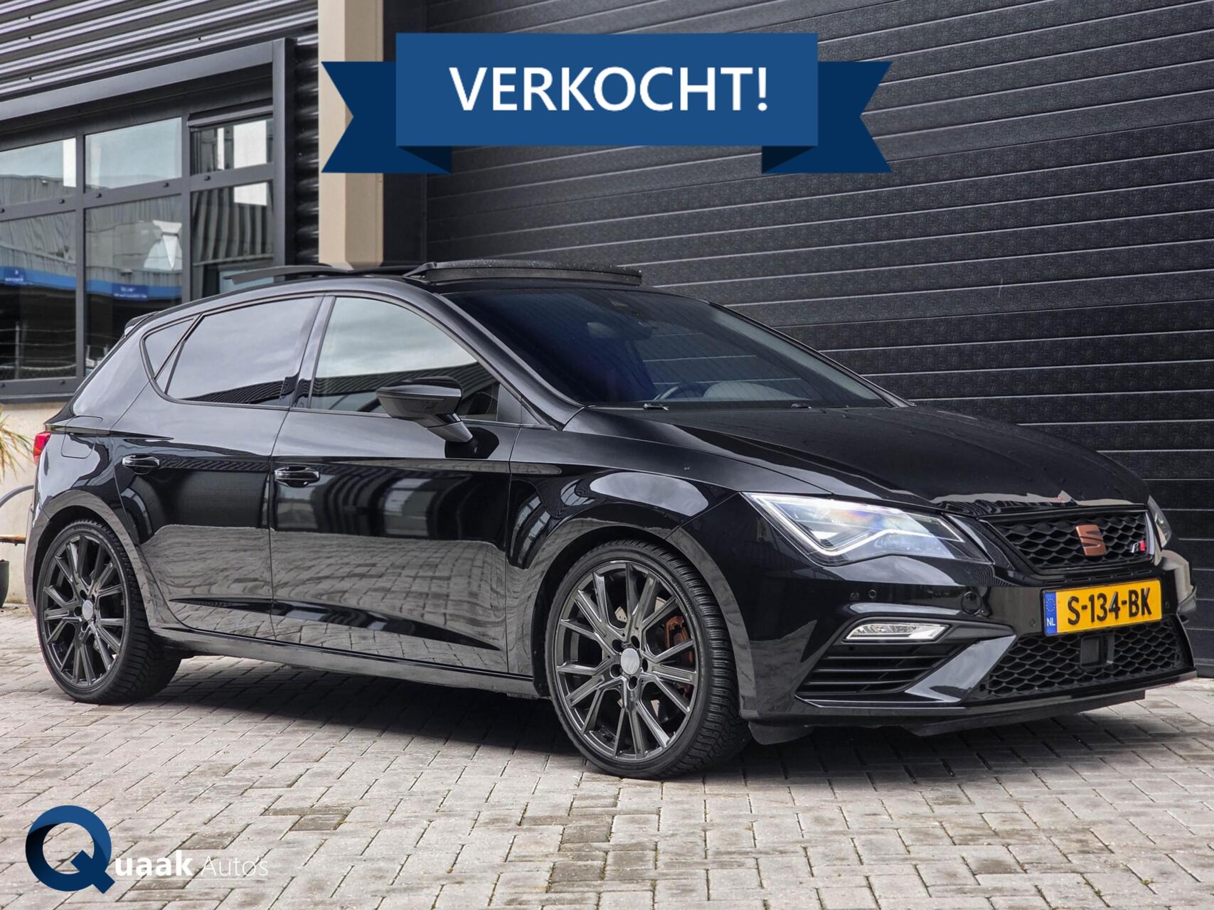 Seat Leon 2.0 TSI CUPRA 290 Ultimate Edition | STAGE2 | PANO | SFEER | SCHAALSTOELEN | ALCANTARA 2020 - voorkant