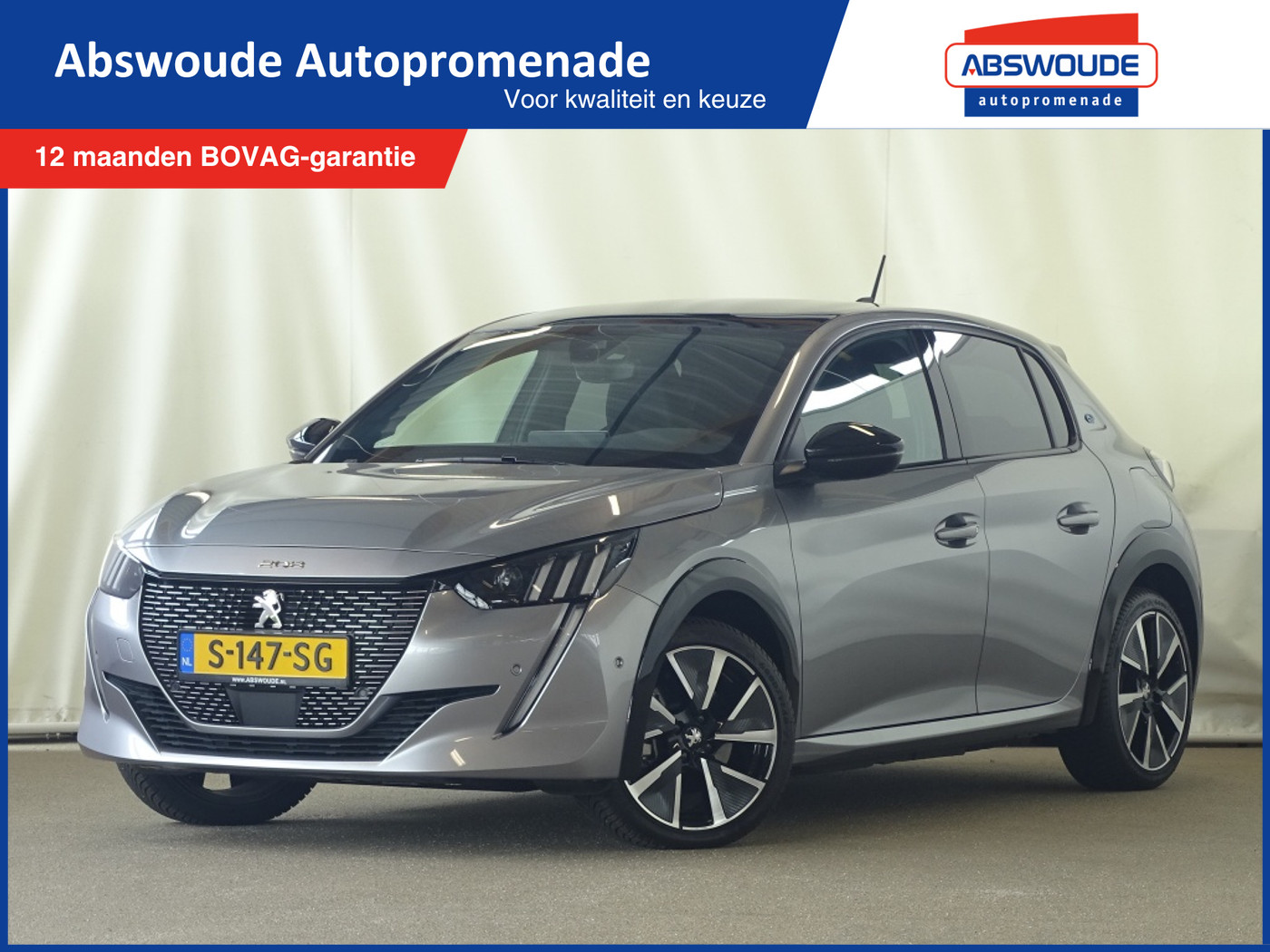 Peugeot 208 EV GT 50 kWh 2022 - voorkant