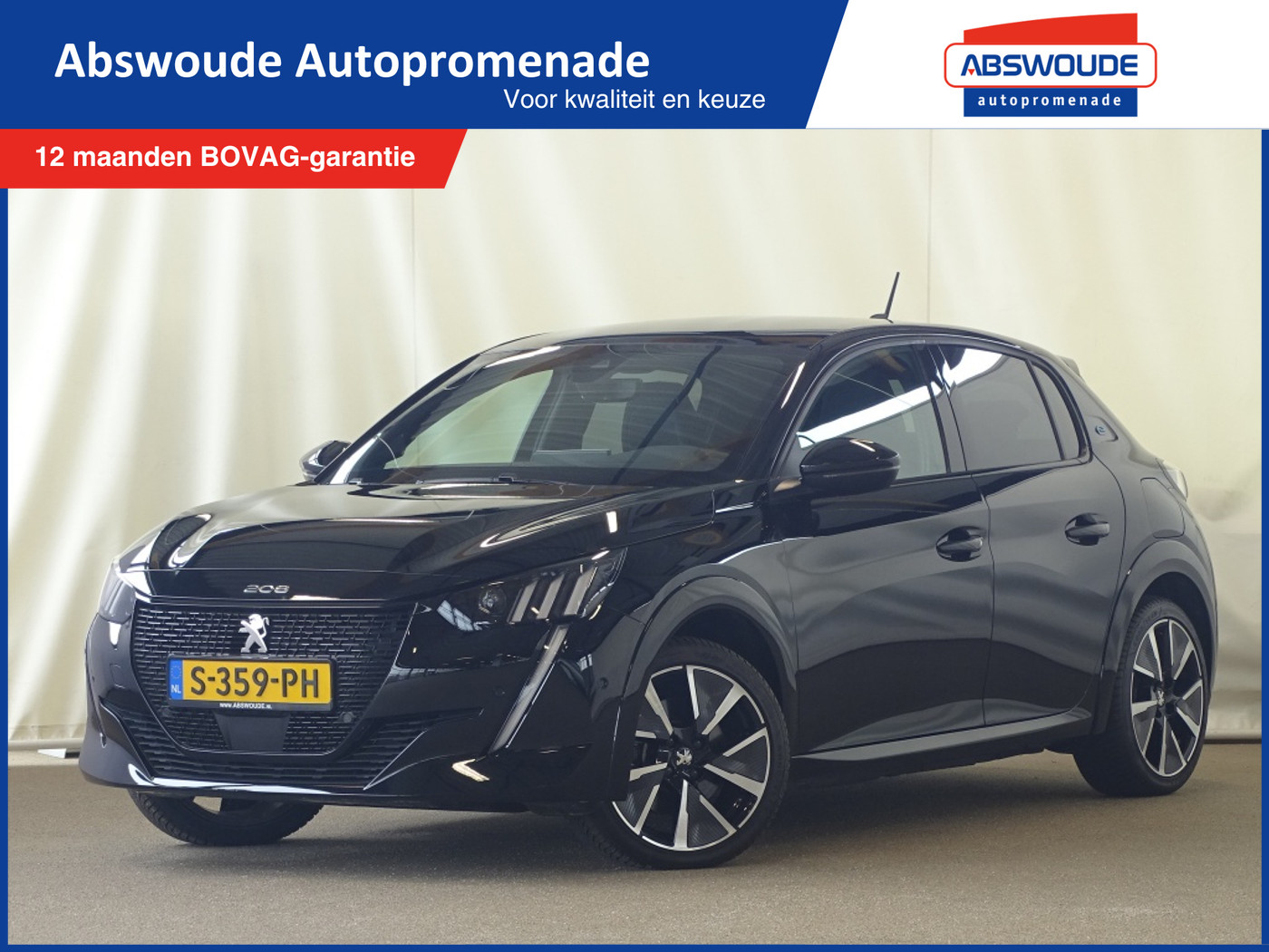 Peugeot 208 EV GT 50 kWh 2022 - voorkant