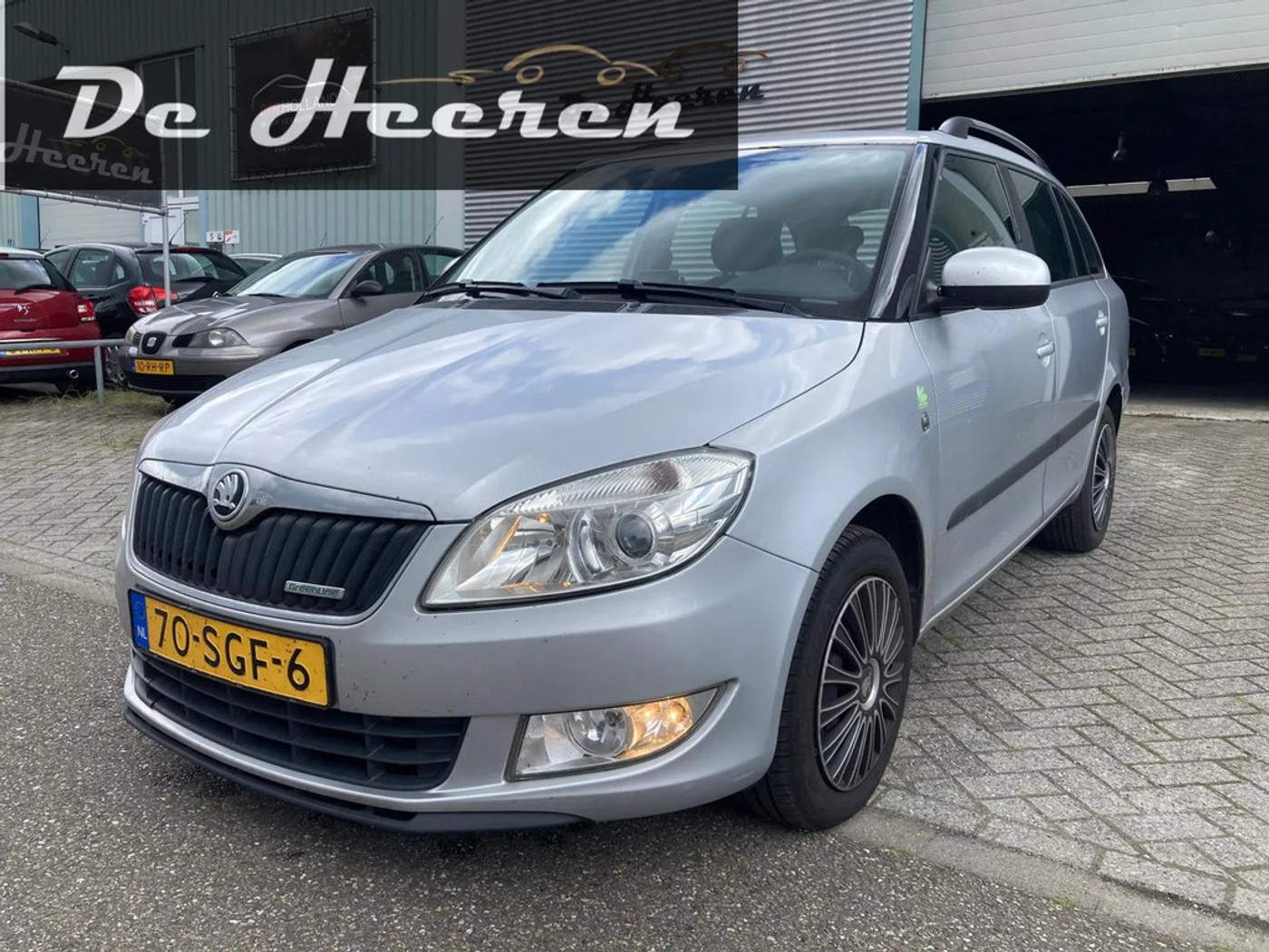 Skoda Fabia Combi 1.2 TDI Greenline  DEALER ONDH 2011 - voorkant