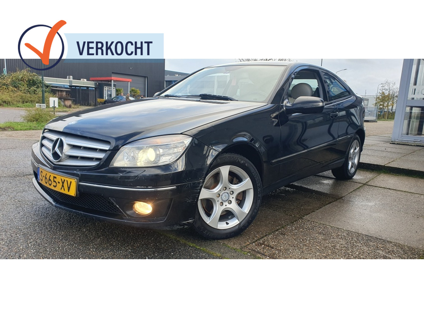 Mercedes-Benz CLC 200 Kompressor 200 K. |AIRCO|XENON|6-BAK|LEER|ANDROID|2008 2008 - voorkant