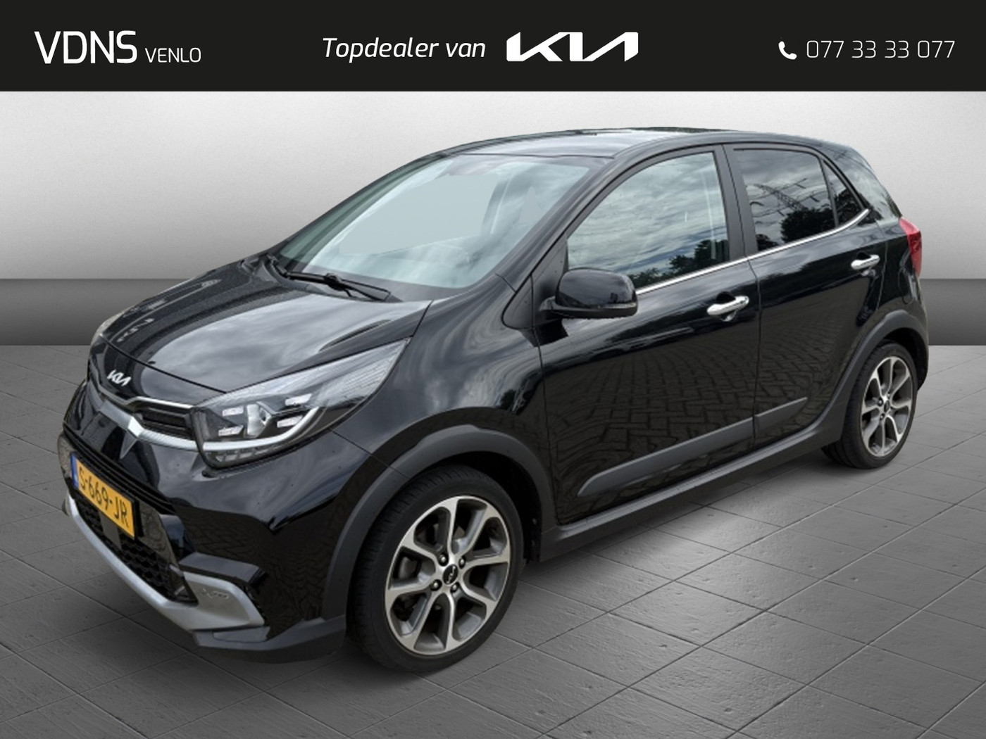 Kia Picanto 1.0 T-GDi 100PK X-Line 5-Zits + AFN. TREKHAAK!! 2023 - voorkant
