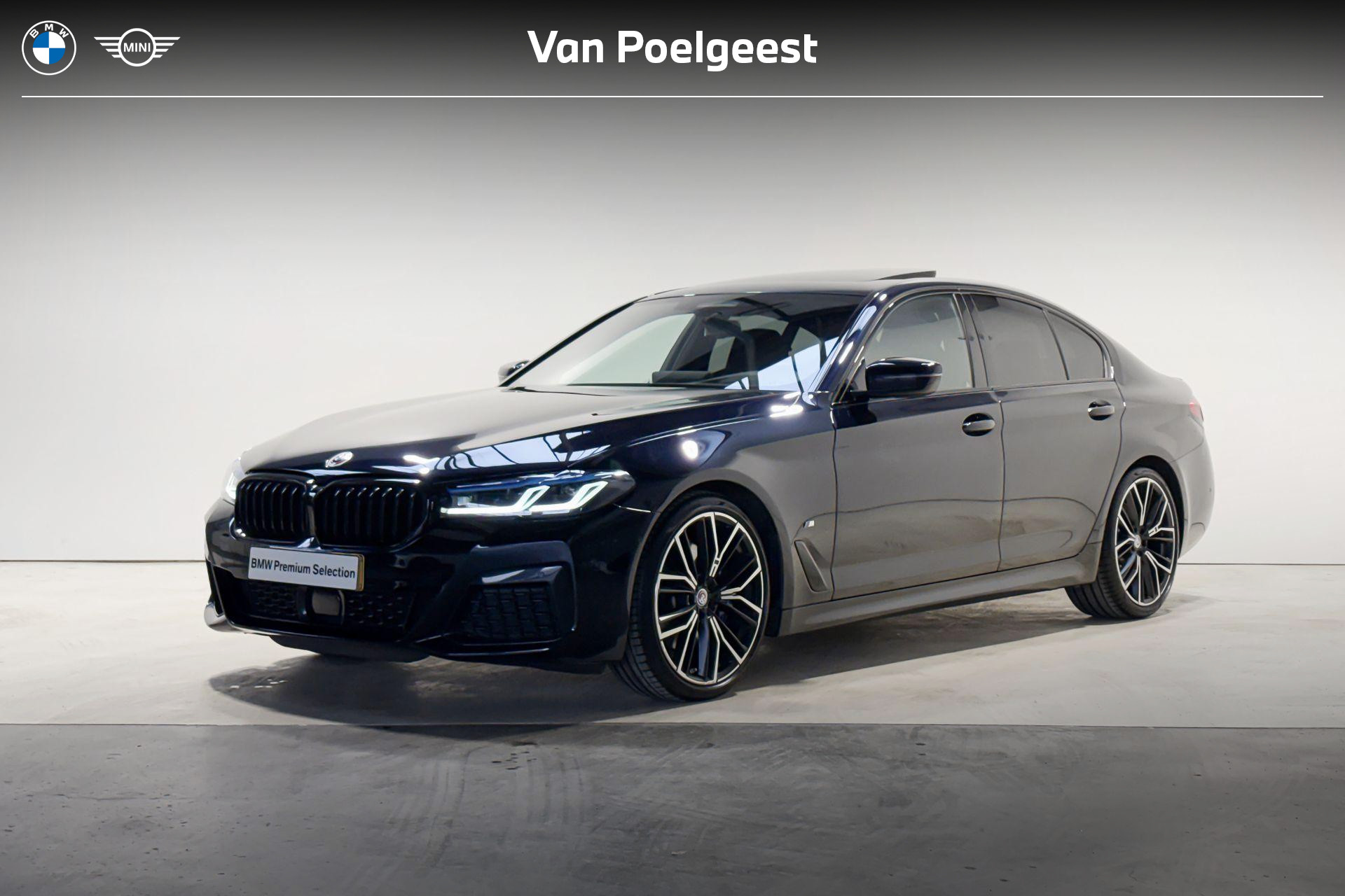 BMW 520i 520i Business Edition Plus M Sportpakket Pro 2023 - voorkant