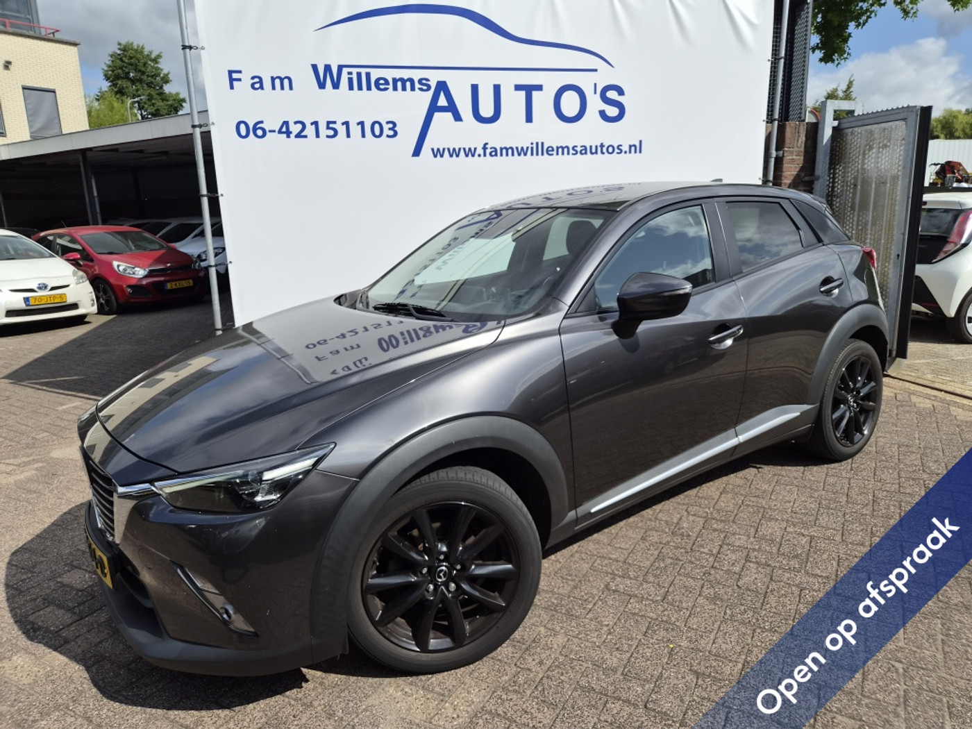 Mazda Mazda Cx-3 2.0 SAG 120 GT-M Automaat  Nap NL Dealeronderhouden 2018 - voorkant