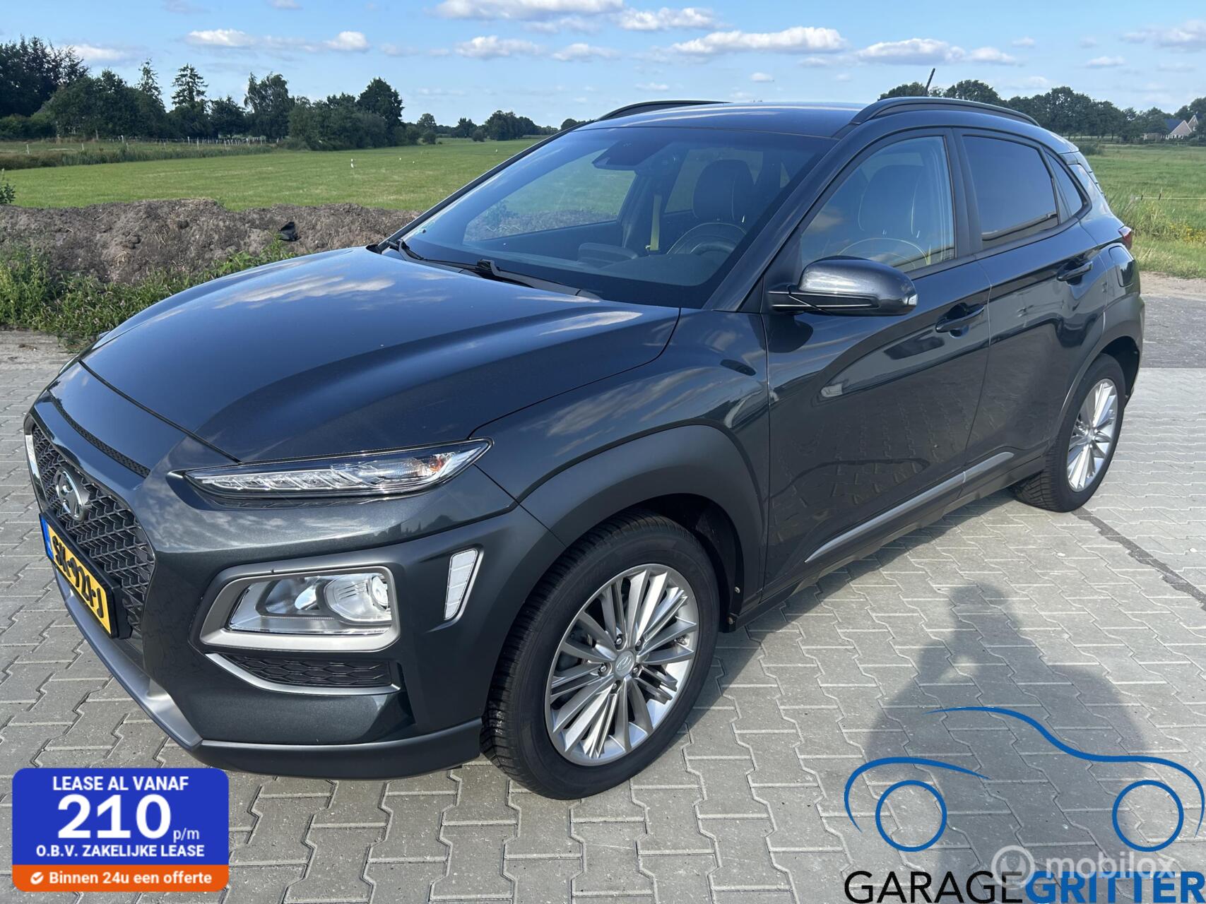 Hyundai Kona 1.0T Premium 2018 - voorkant