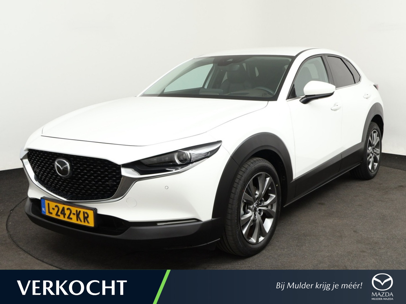 Mazda Mazda Cx-30 2.0 eSA-X LUXURY LEER NAVI 18"LMV CAMERA 2021 - voorkant