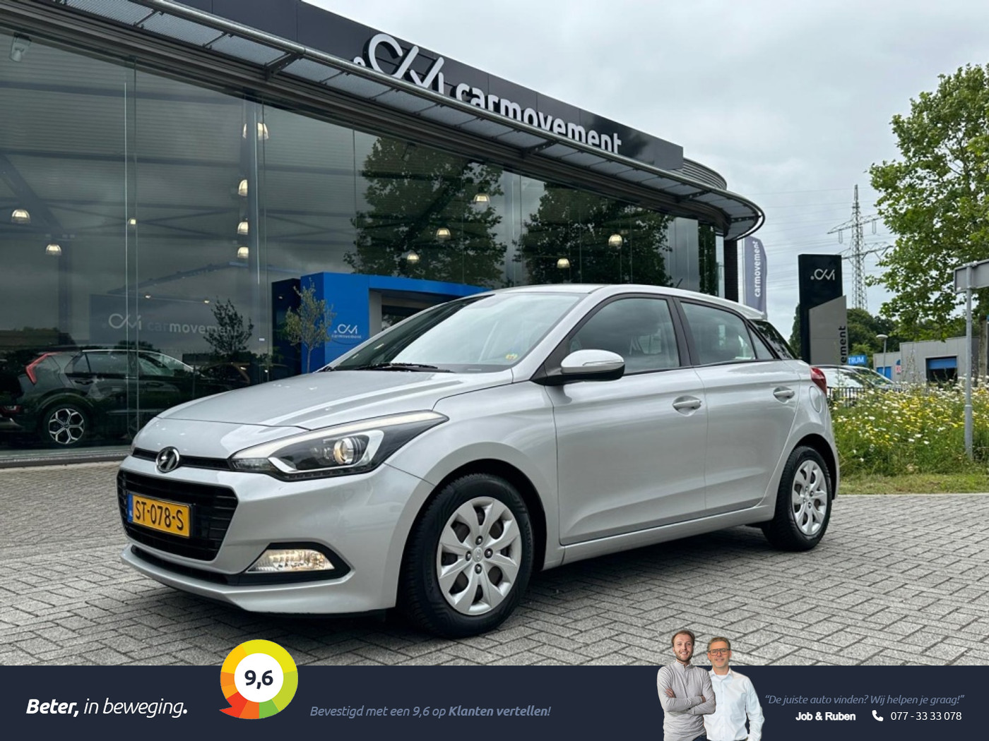 Hyundai I20 1.0 T-GDI Comfort | Navi | Camera | Trekhaak | Cruise 2018 - voorkant