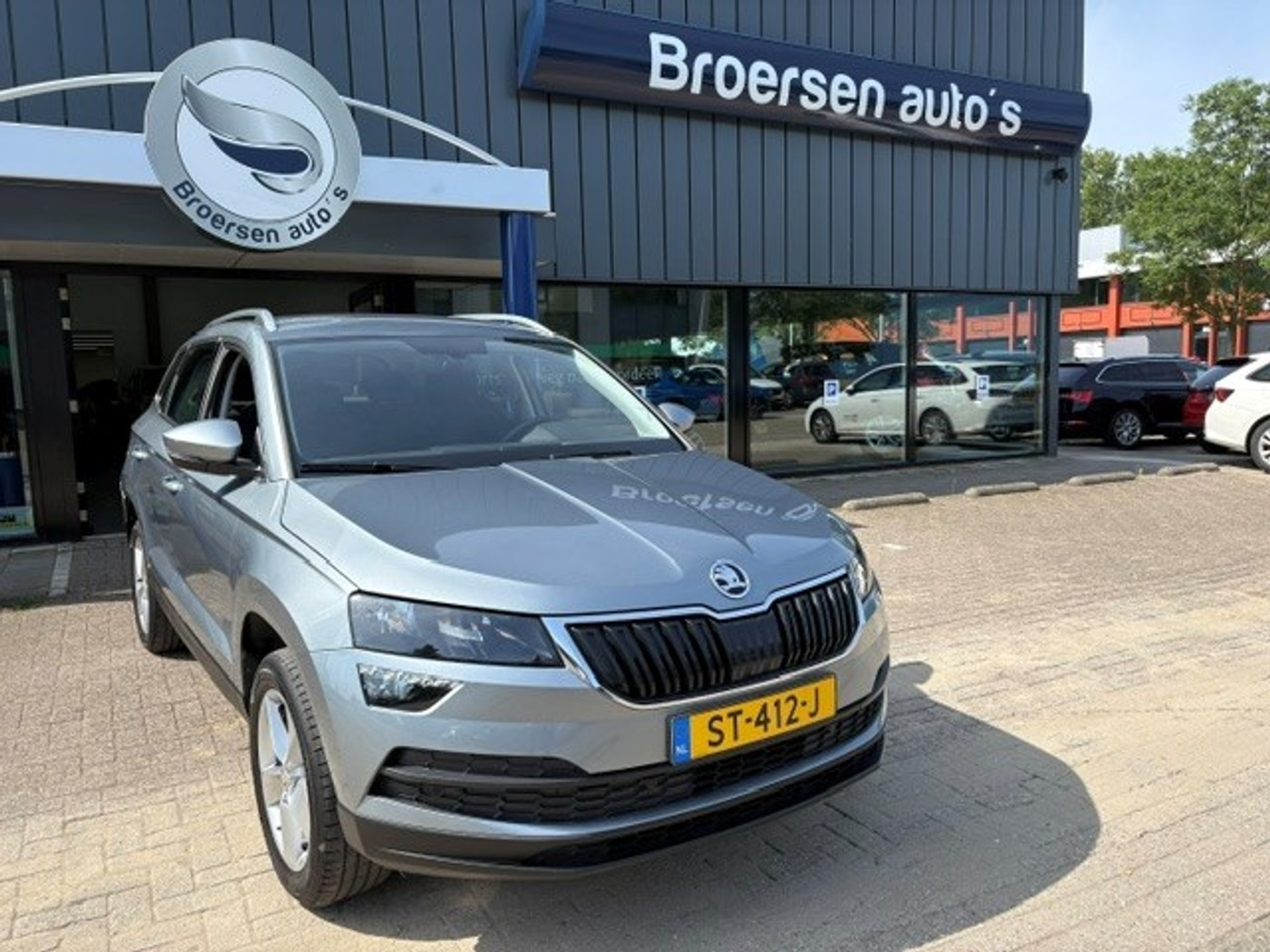 Skoda Karoq 1.0 TSI Ambition Business | Automaat | Navigatie | Trekhaak | 2018 - voorkant