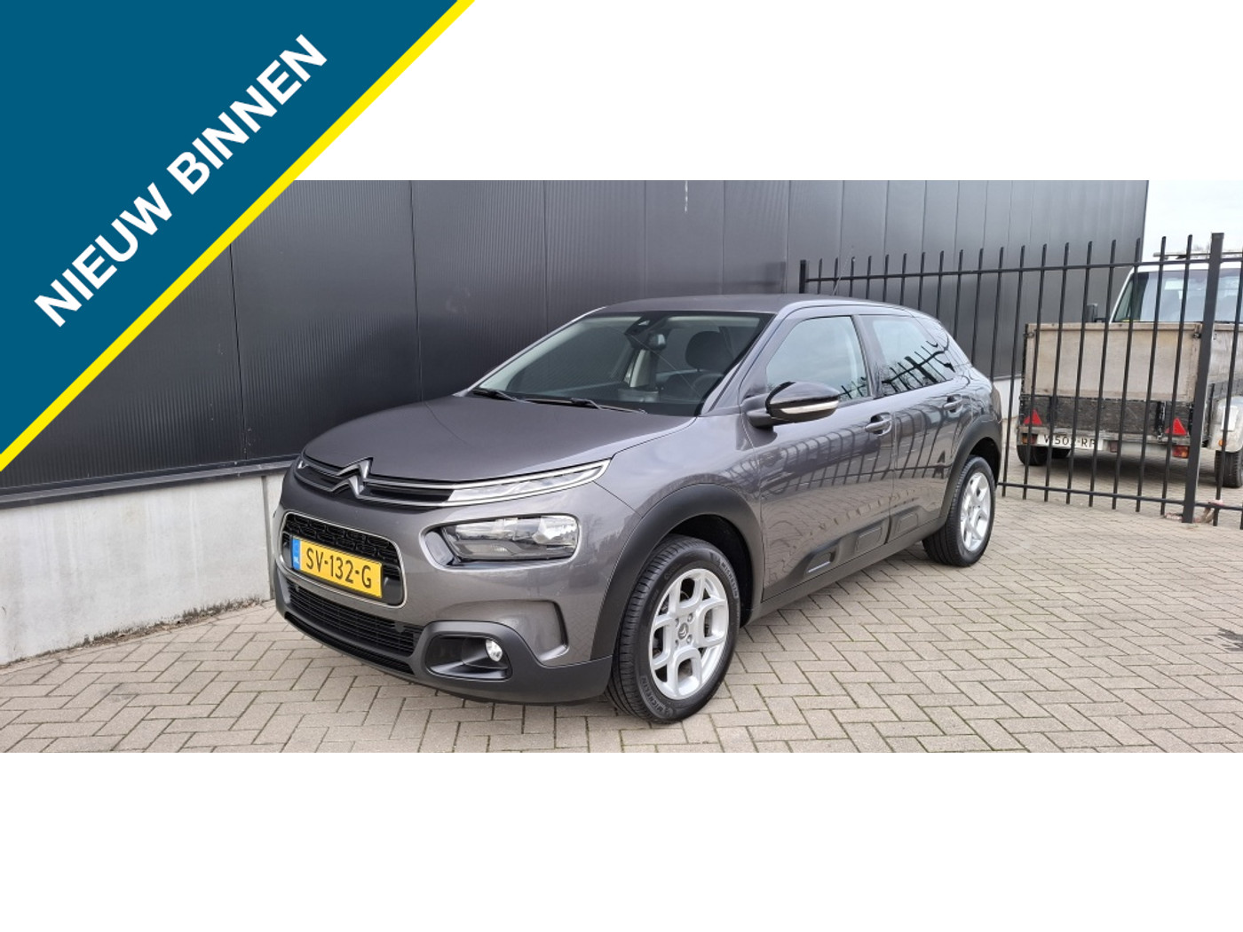 Citroen C4 Cactus 2Eig DealerOndr Carplay NAP PDC 2018 - voorkant