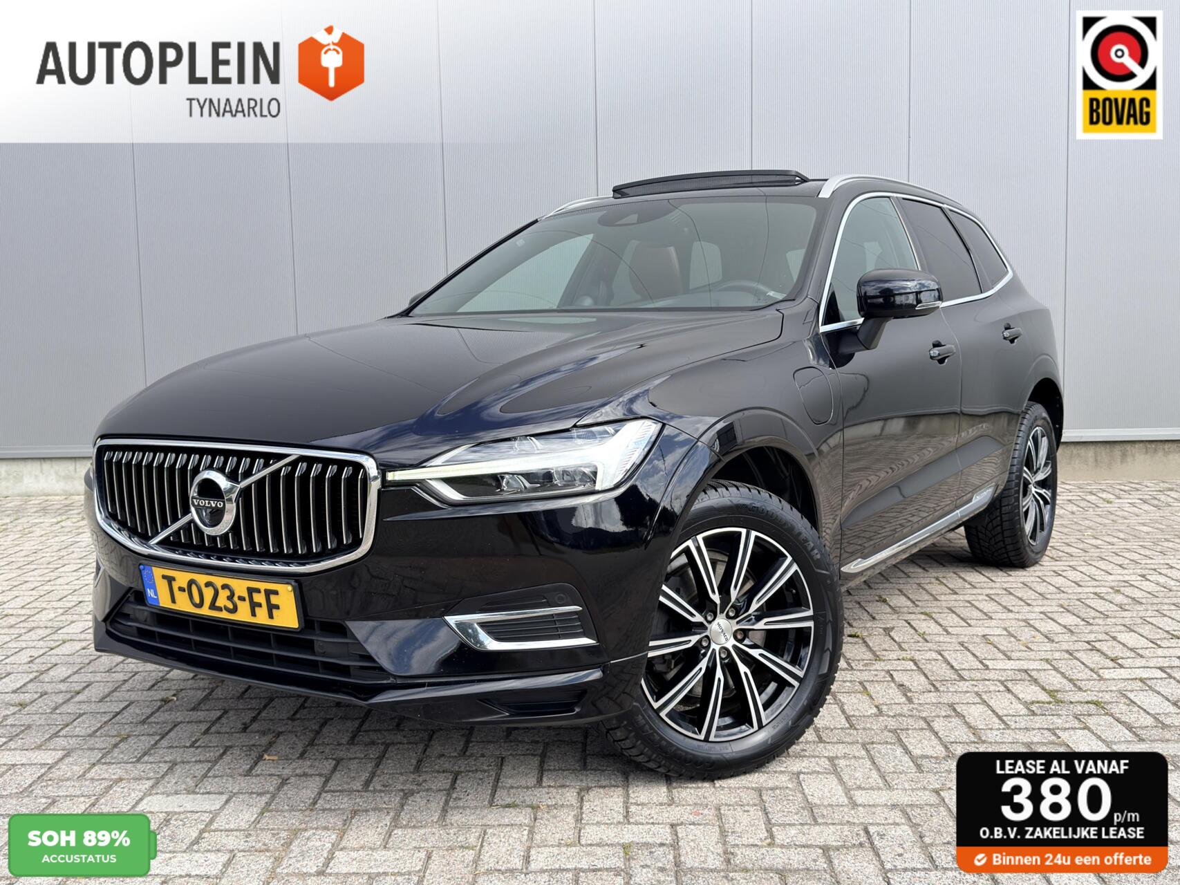 Volvo Xc60 T8 Twin Engine 2.0 T8 Twin Engine AWD Inscription Luchtvering|Panodak|Bowers&Wilkins|Leder|ACC 2018 - voorkant