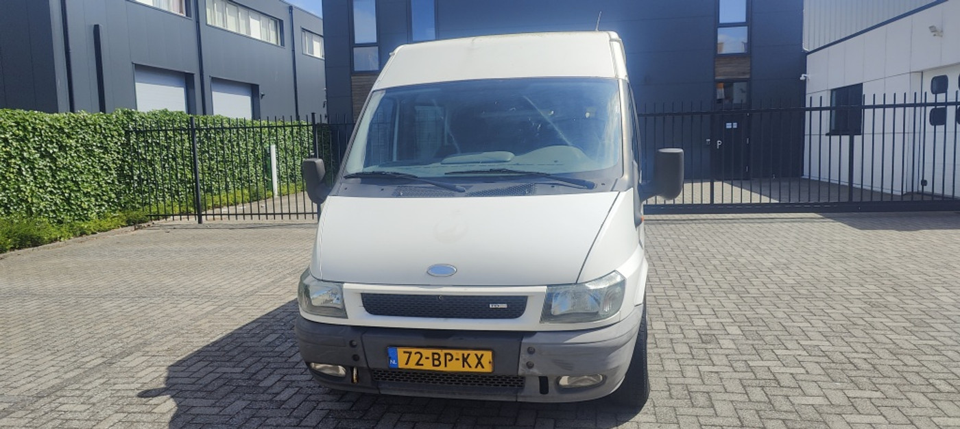 Ford Transit 330l FD DC 125 MR 4.54 330L 2.0TDCi SHD Bj 2004 Lang Hoog Dubbele cabine Airco 2004 - voorkant