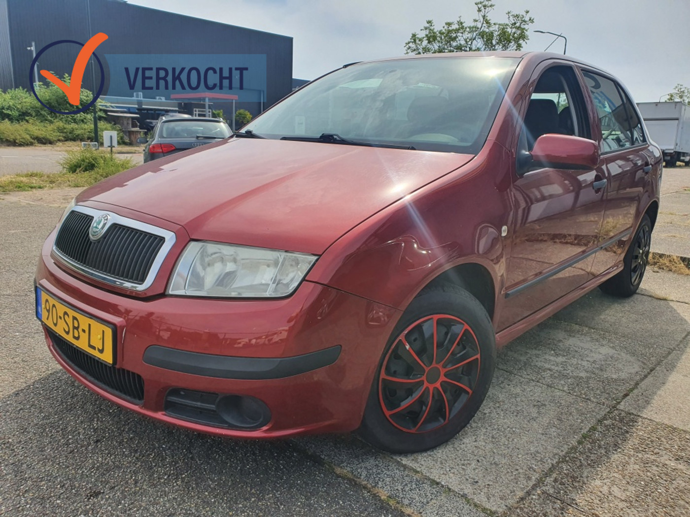 Skoda Fabia 1.2-12V Equipe 5-DRS|AIRCO|NAP|GEEN APK 2005 - voorkant
