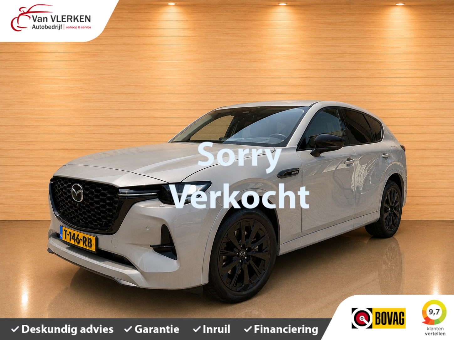 Mazda Mazda Cx-60 2.5 e-SkyActiv PHEV Homura 2023 - voorkant