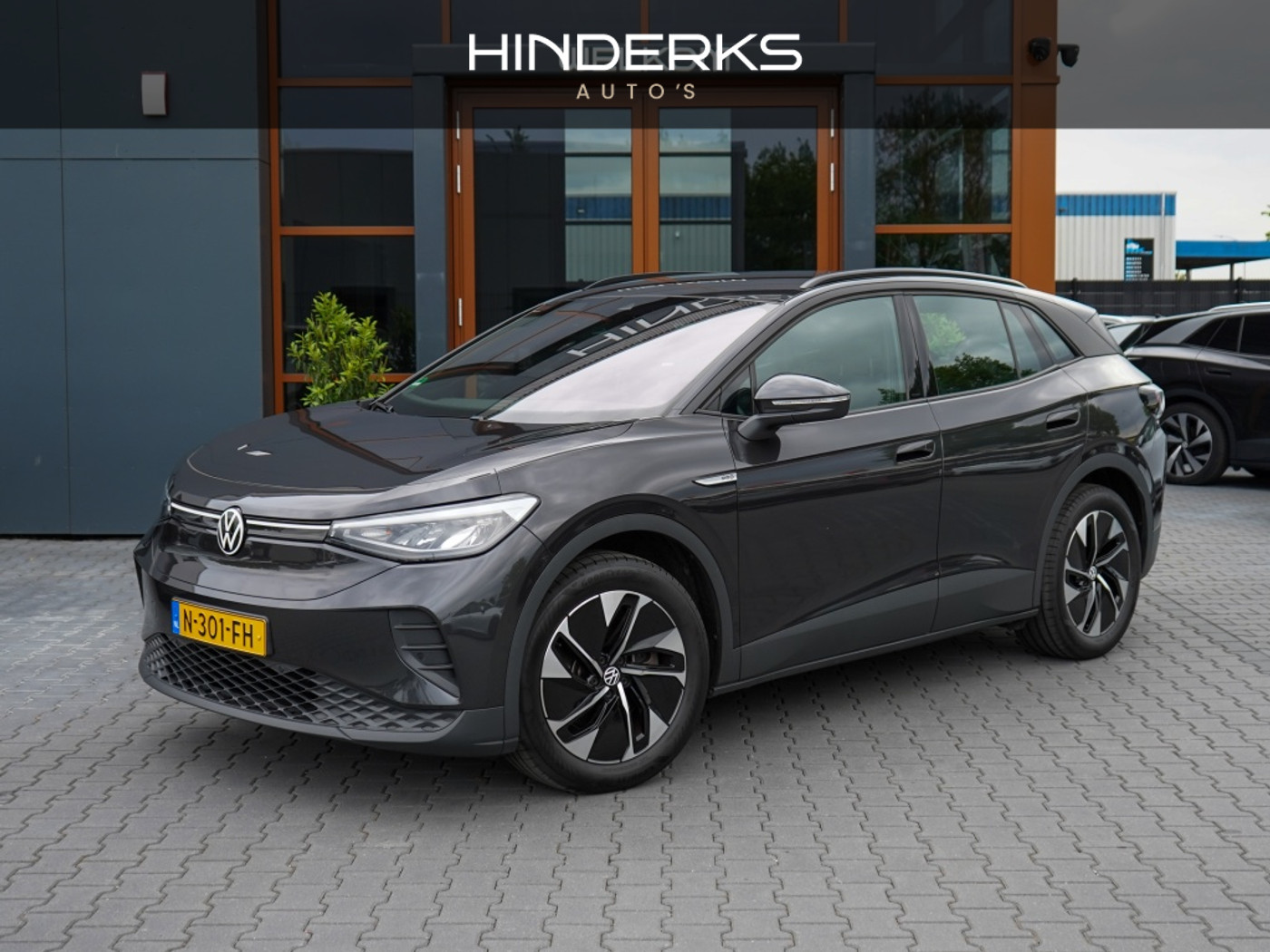 Volkswagen Id.4 Pro 150 KW Life 77 kWh | 93,12% SOH | Trekhaak | Led | Adap. Cruise | 2021 - voorkant