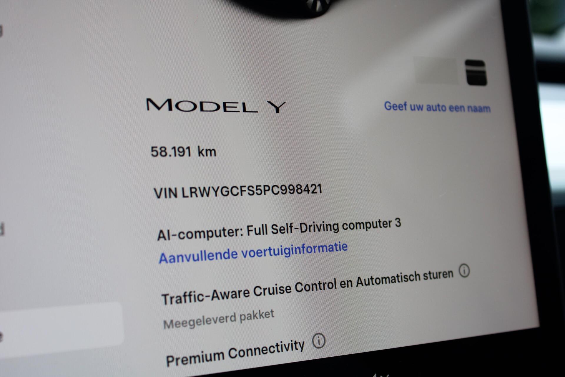 Foto van Tesla Model Y