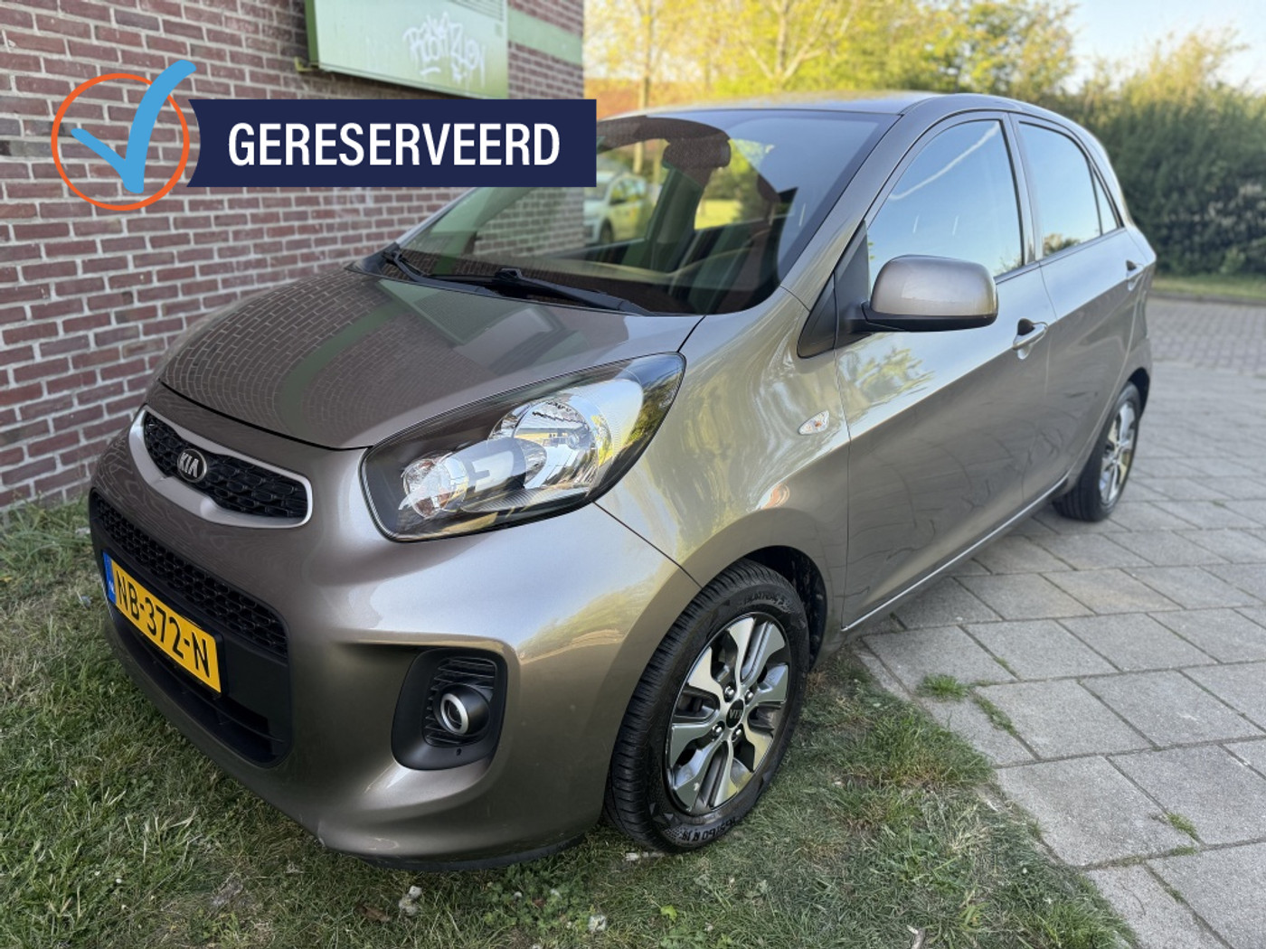 Kia Picanto 1.0 CVVT Eco-P*2017*Airco|Cruise|Cam|Nav|Nap 2017 - voorkant