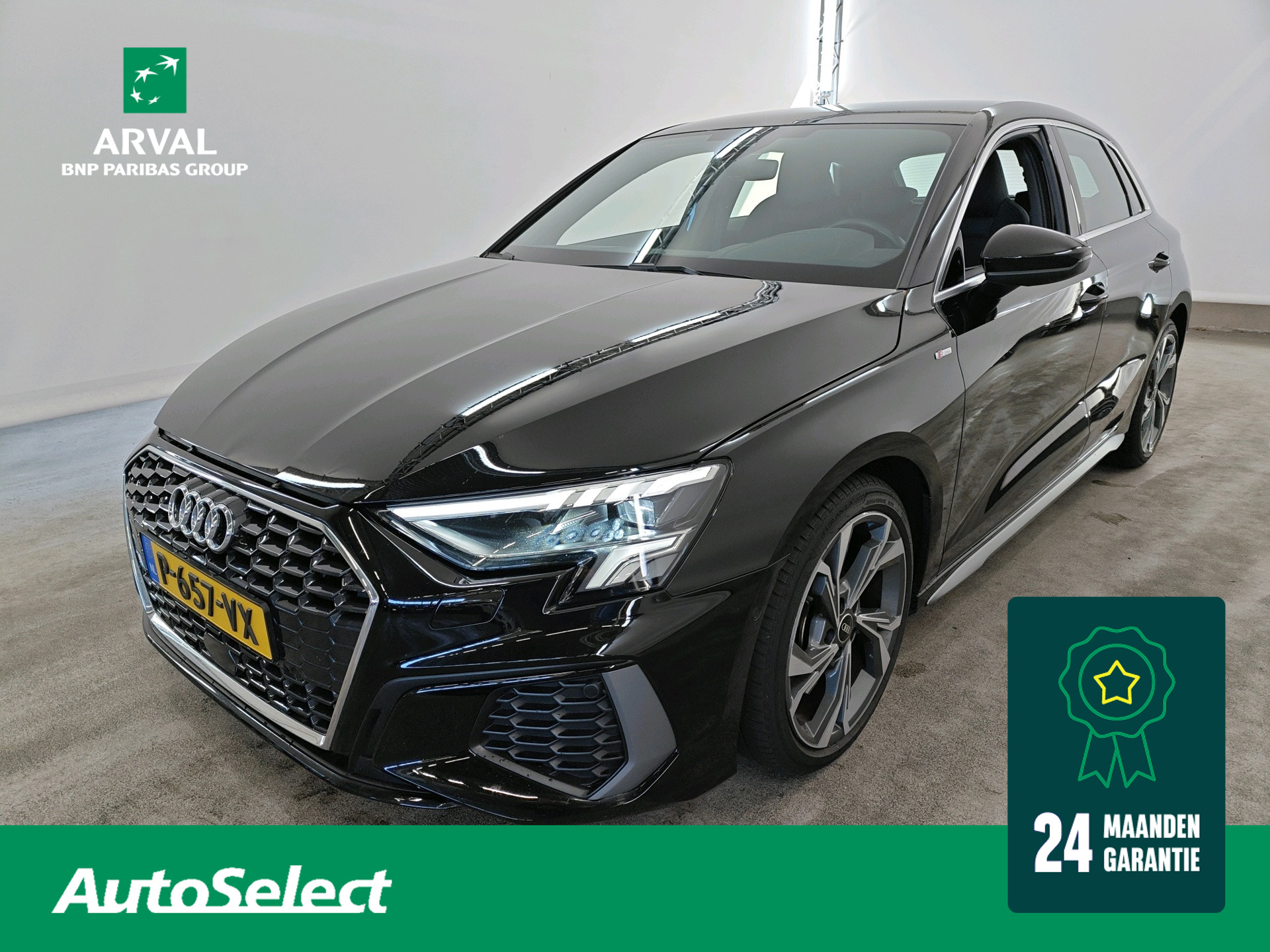 Audi A3 Sportback 35 TFSI 150pk Automaat S edition | S-Line interieur & exterieur | ACC | CarPlay | 18" | Parkeerassistent 2022 - voorkant