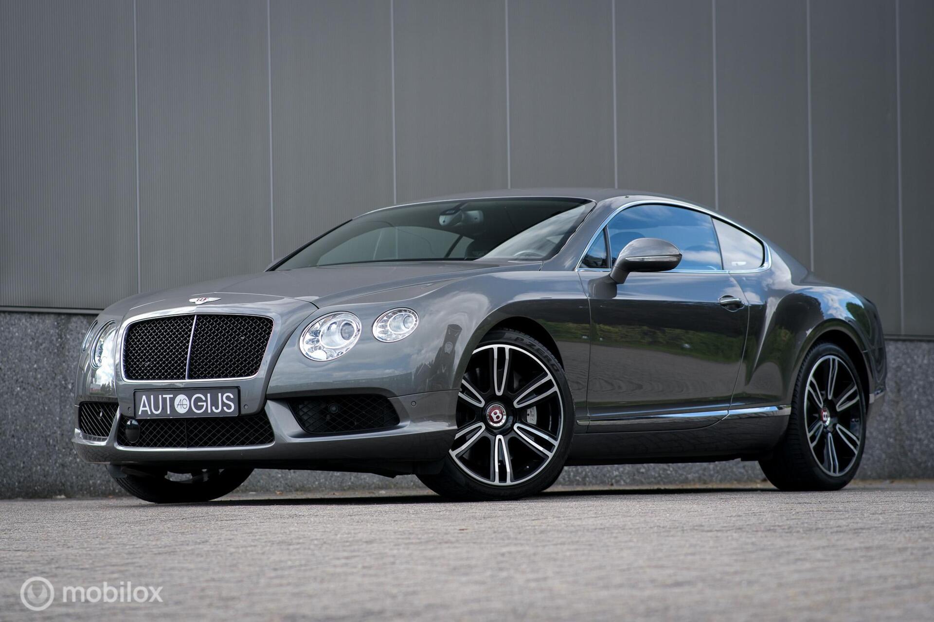 Bentley Continental GT V8 4.0 V8 508 pk | Youngtimer | LED | Facelift | Camera | Carplay | 2012 - voorkant