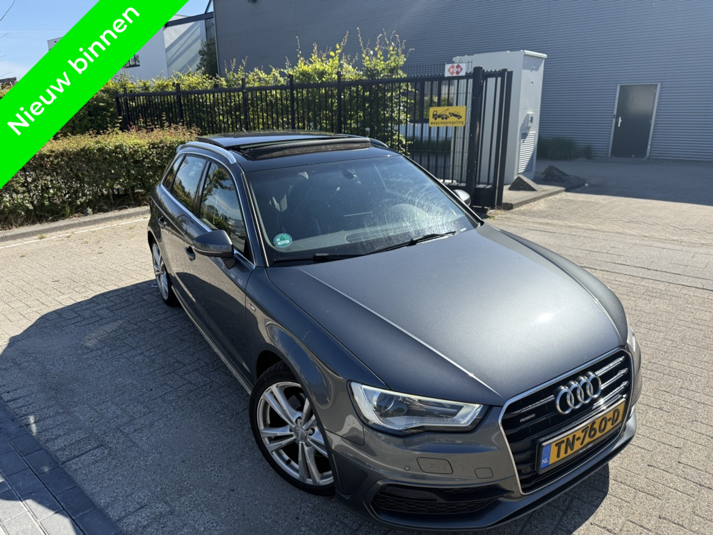 Audi A3 Sportback 2.0 TDI  Quattro|Pano|Automaat|Camera 2015 - voorkant