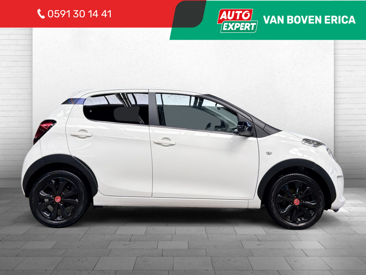 Citroen C1 1.0 VTi Urban Ride Navi Carplay BT Tel 15'LMV Airco Camera 2018 - voorkant