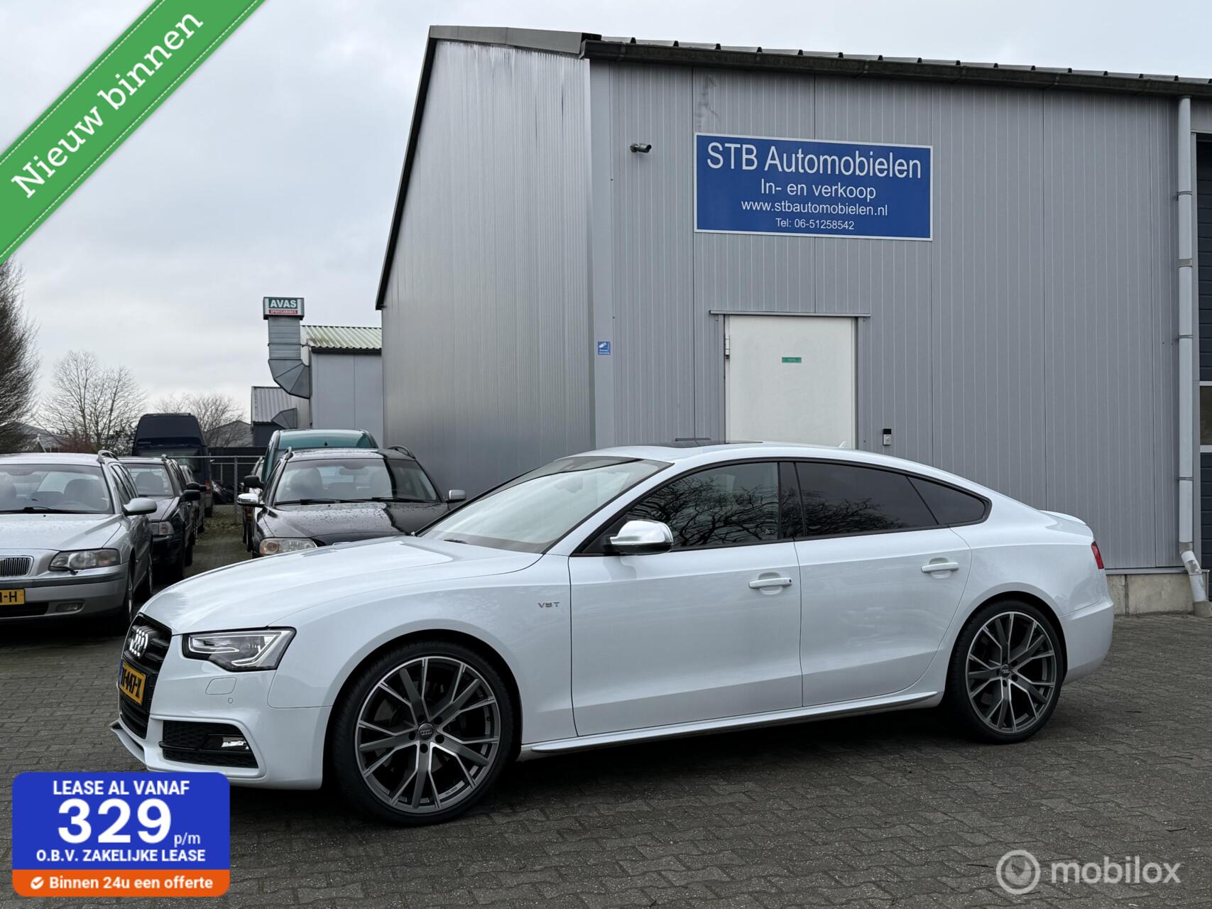 Audi S5 Sportback 3.0 TFSI S5 quattro Pro Line, In Topstaat 2015 - voorkant