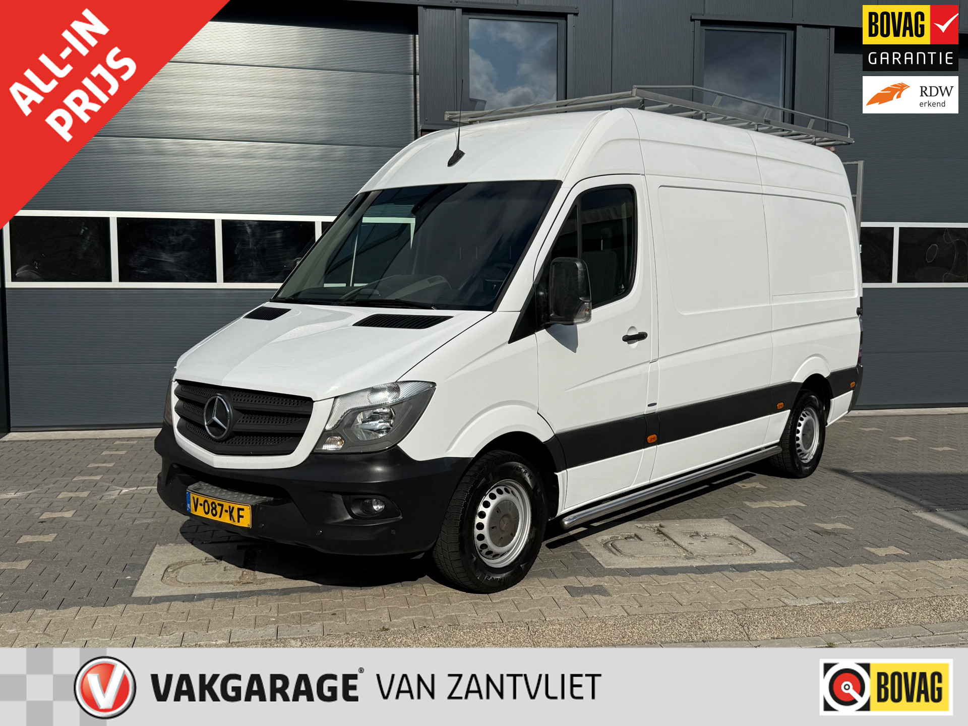 Mercedes-Benz Sprinter 211 2.2 CDI 366 HD DC (12 mnd BOVAG-garantie) 2017 - voorkant