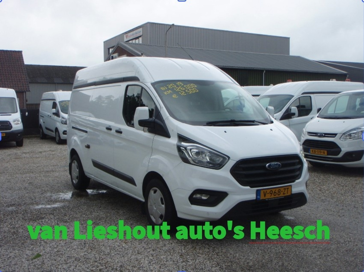 Ford Transit Custom 320 L2H2 Trend nette auto 126969 km bj 19 2019 - voorkant