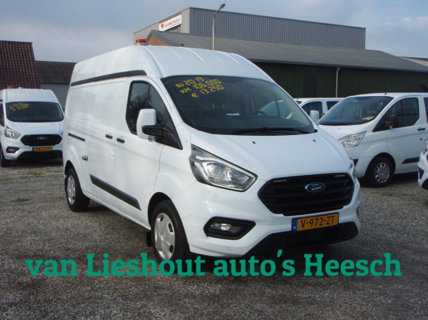 Ford Transit Custom L2H2 Trend zeer nette auto 106352 km 2019 2019 - voorkant