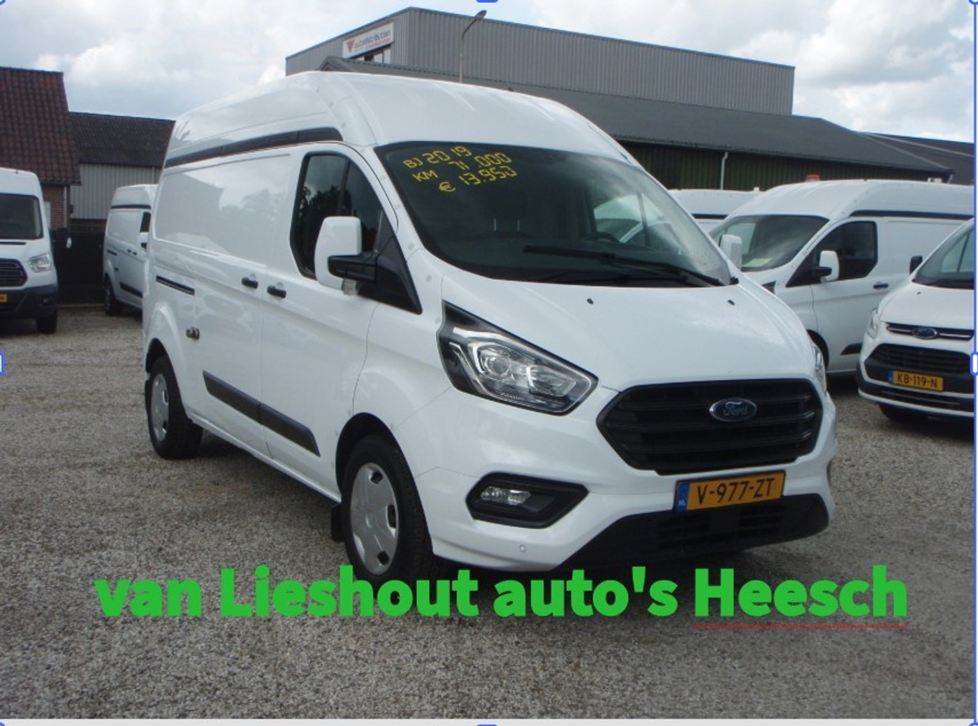 Ford Transit Custom L2H2 Trend zeer Lage kilometerstand 71925 km 2019 - voorkant