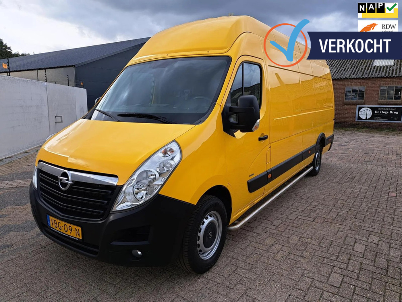 Opel Movano 2.3 CDTI BiTurbo L4H3,Airco,Nap,Navi 2019 - voorkant